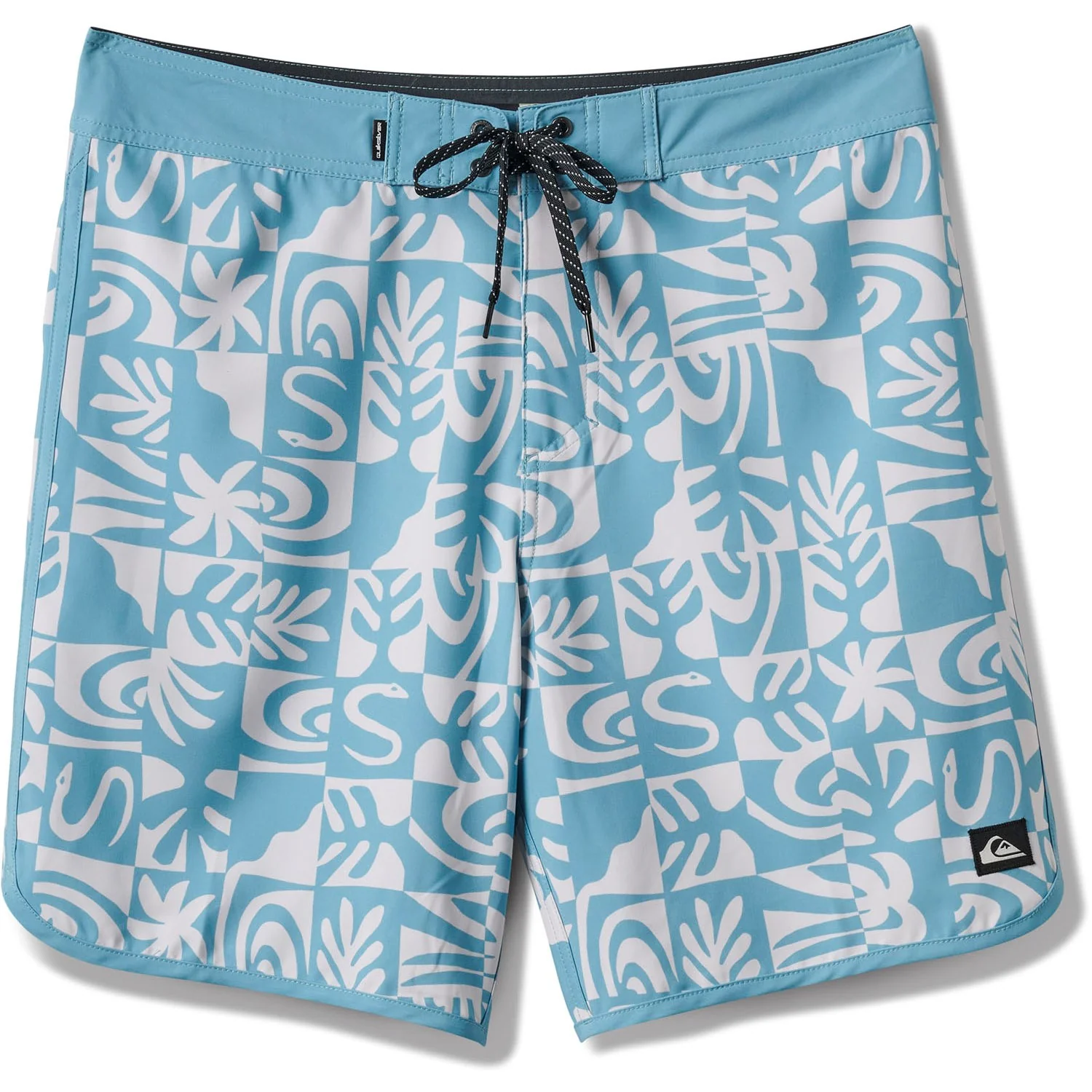Quiksilver - Mens Surfsilk Scallop Terra 19 Boardshort - Image 2