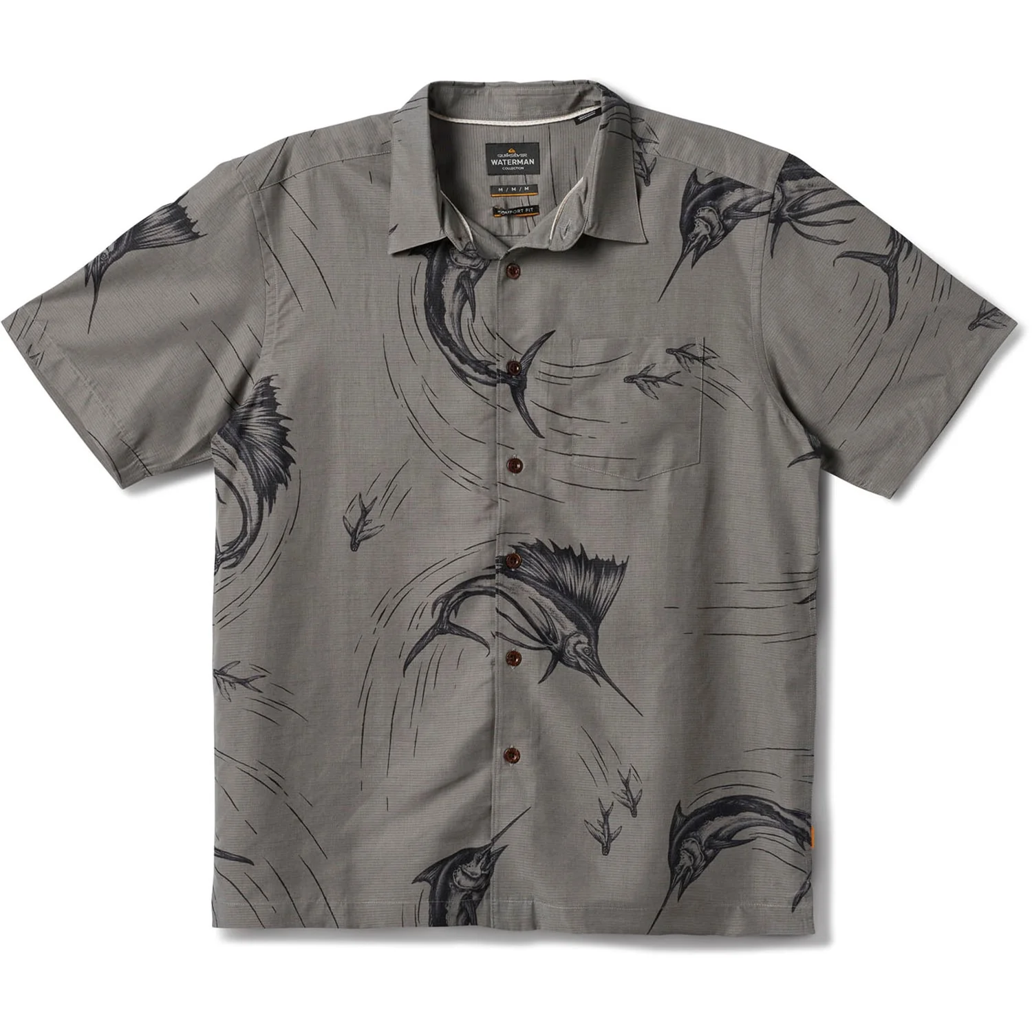 Quiksilver - Mens The Chase Short Sleeve Woven Shirt