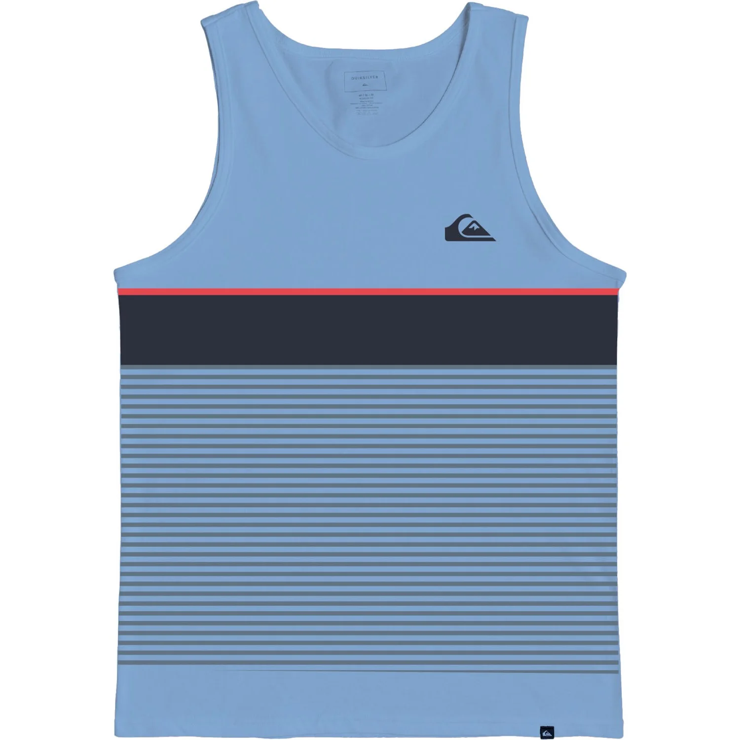 Quiksilver - Mens Tijuana Stripe Tank Top - Image 2