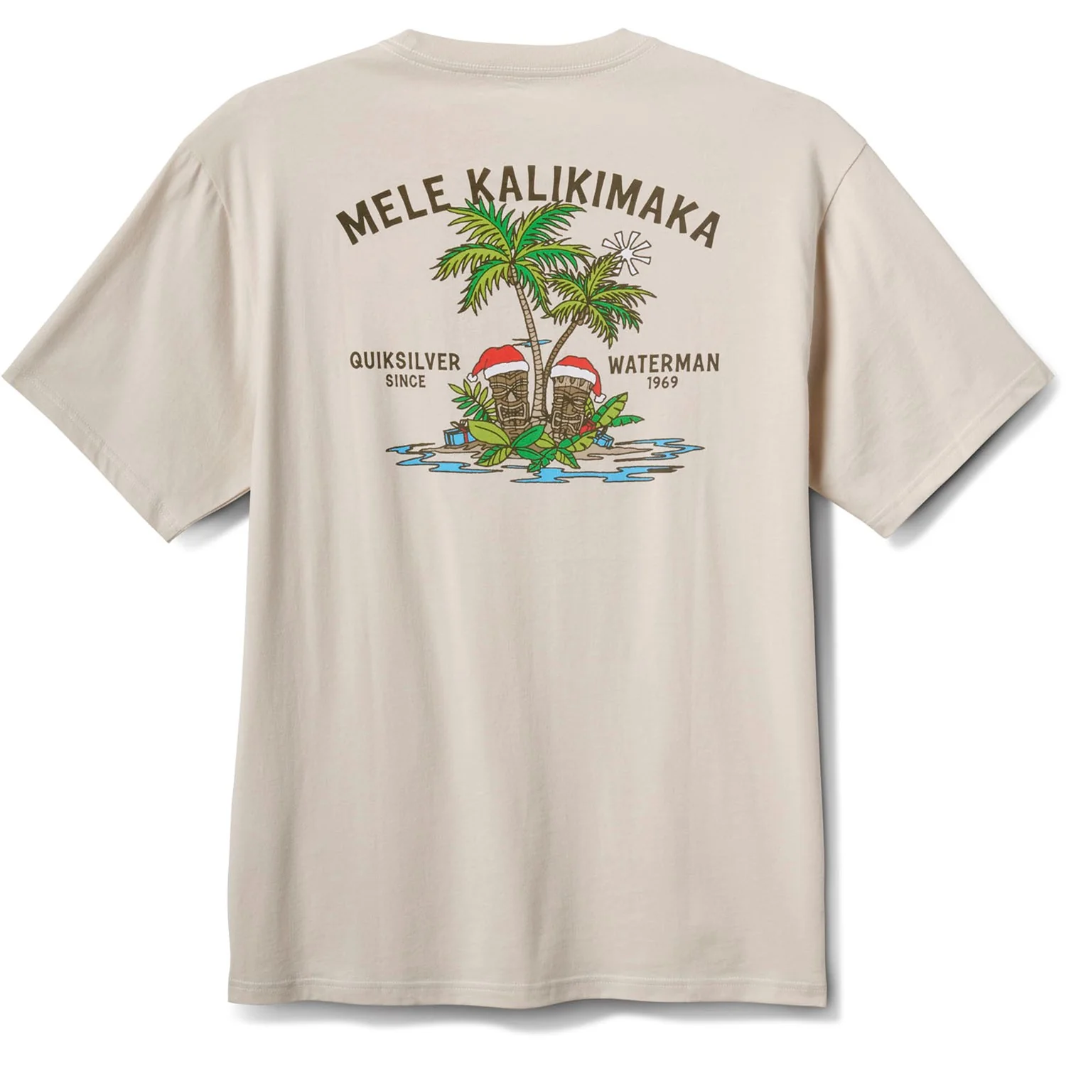Quiksilver - Mens Tiki Holiday Qmt0 Short Sleeve Graphic T-Shirt