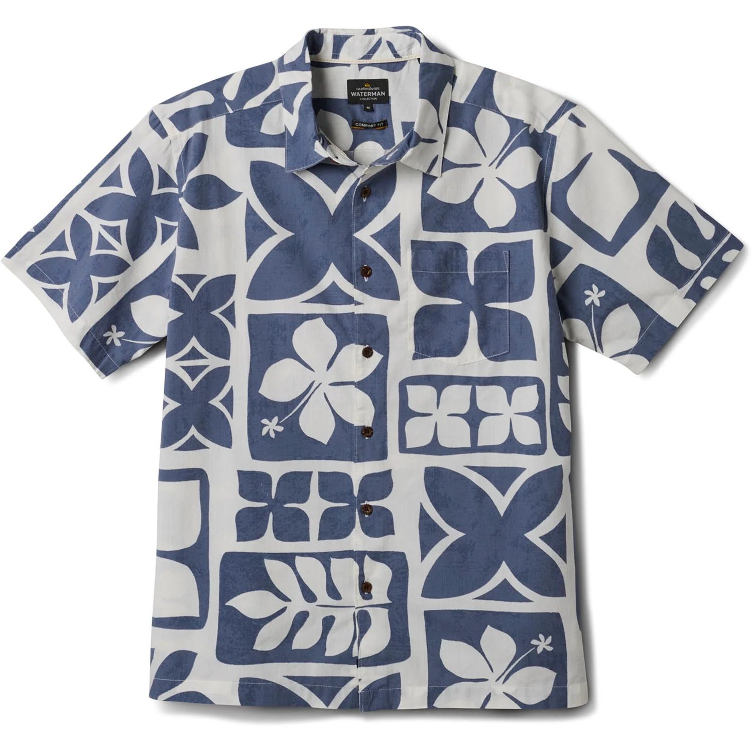 Quiksilver - Mens Tiki Island Short Sleeve Woven Shirt - Image 2