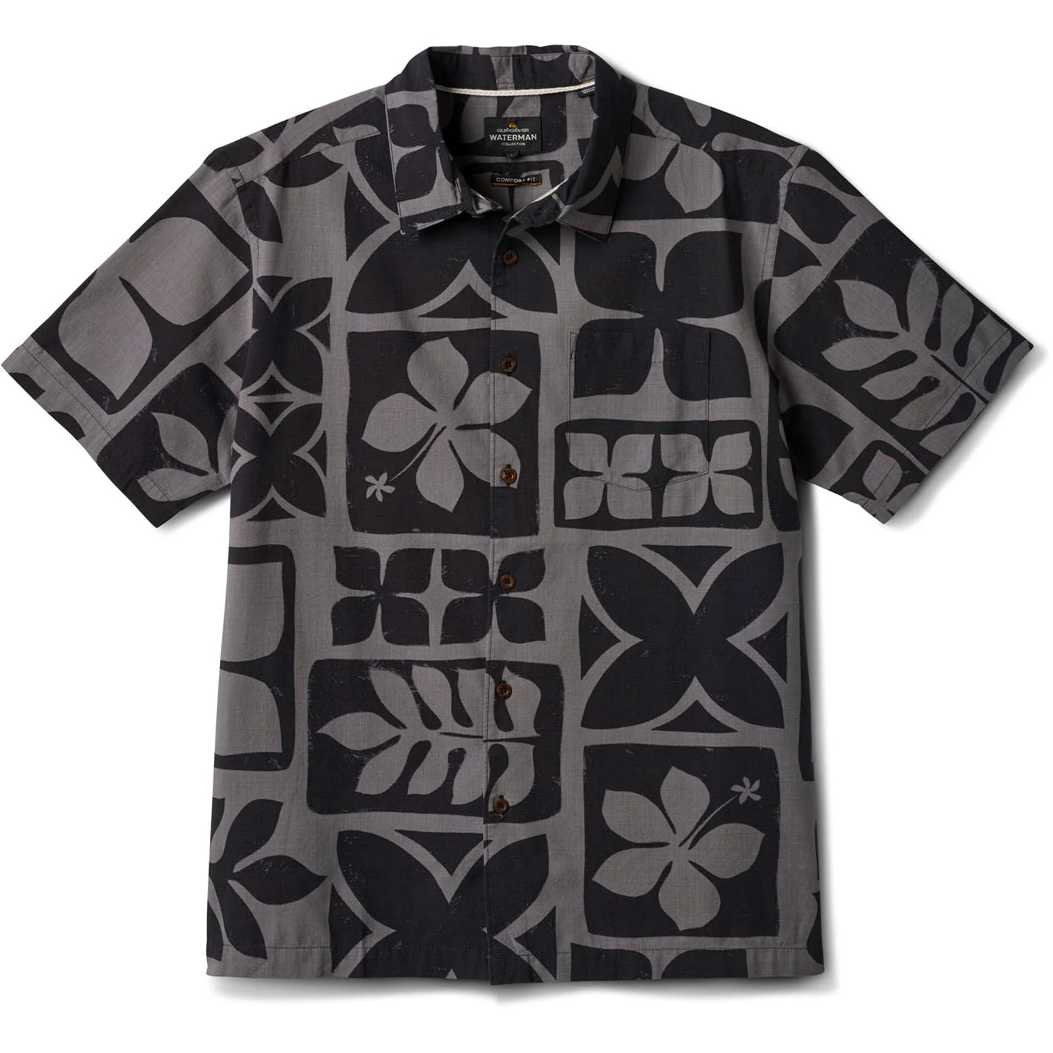 Quiksilver - Mens Tiki Island Short Sleeve Woven Shirt - Image 6