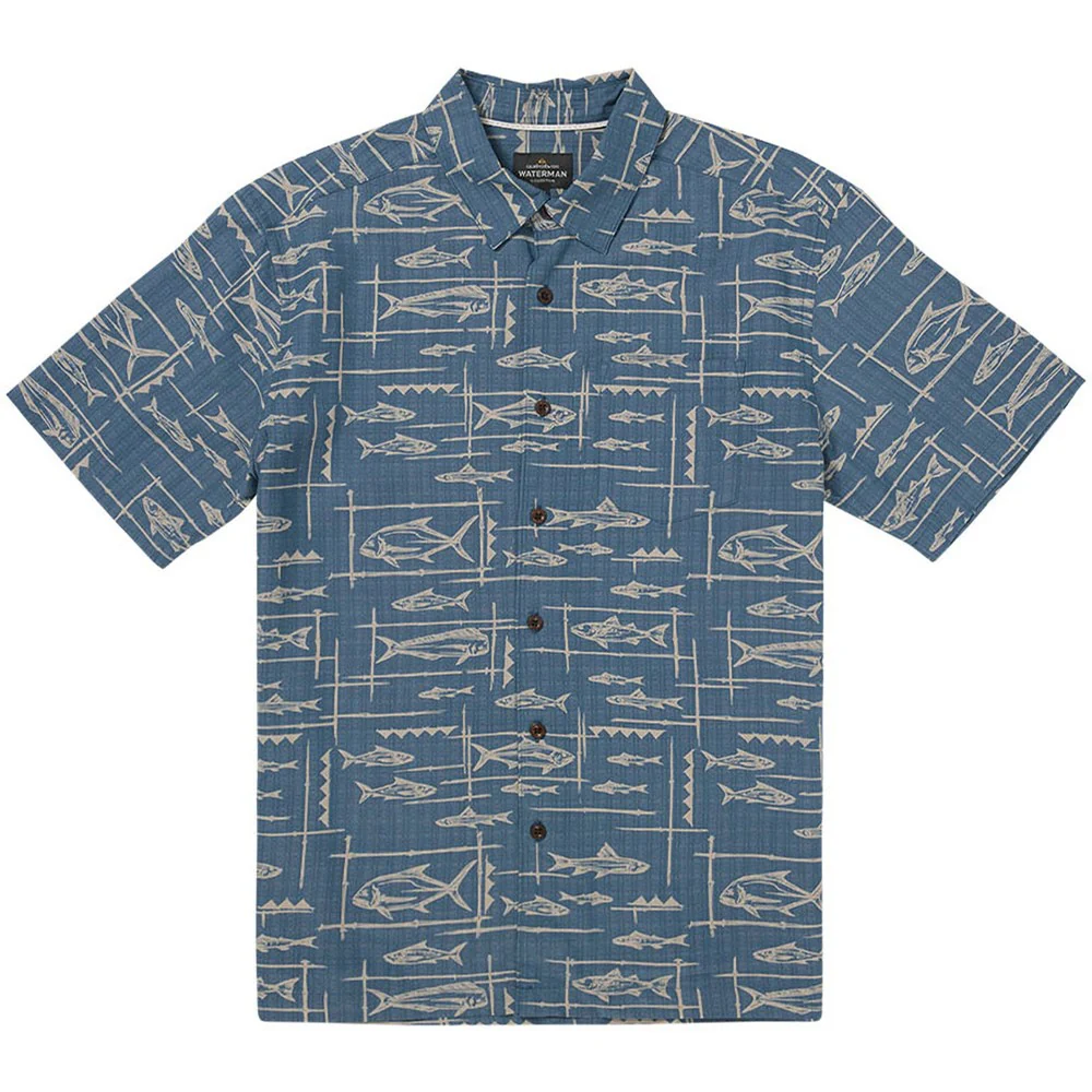 Quiksilver - Mens Topanga Short Sleeve Woven Shirt