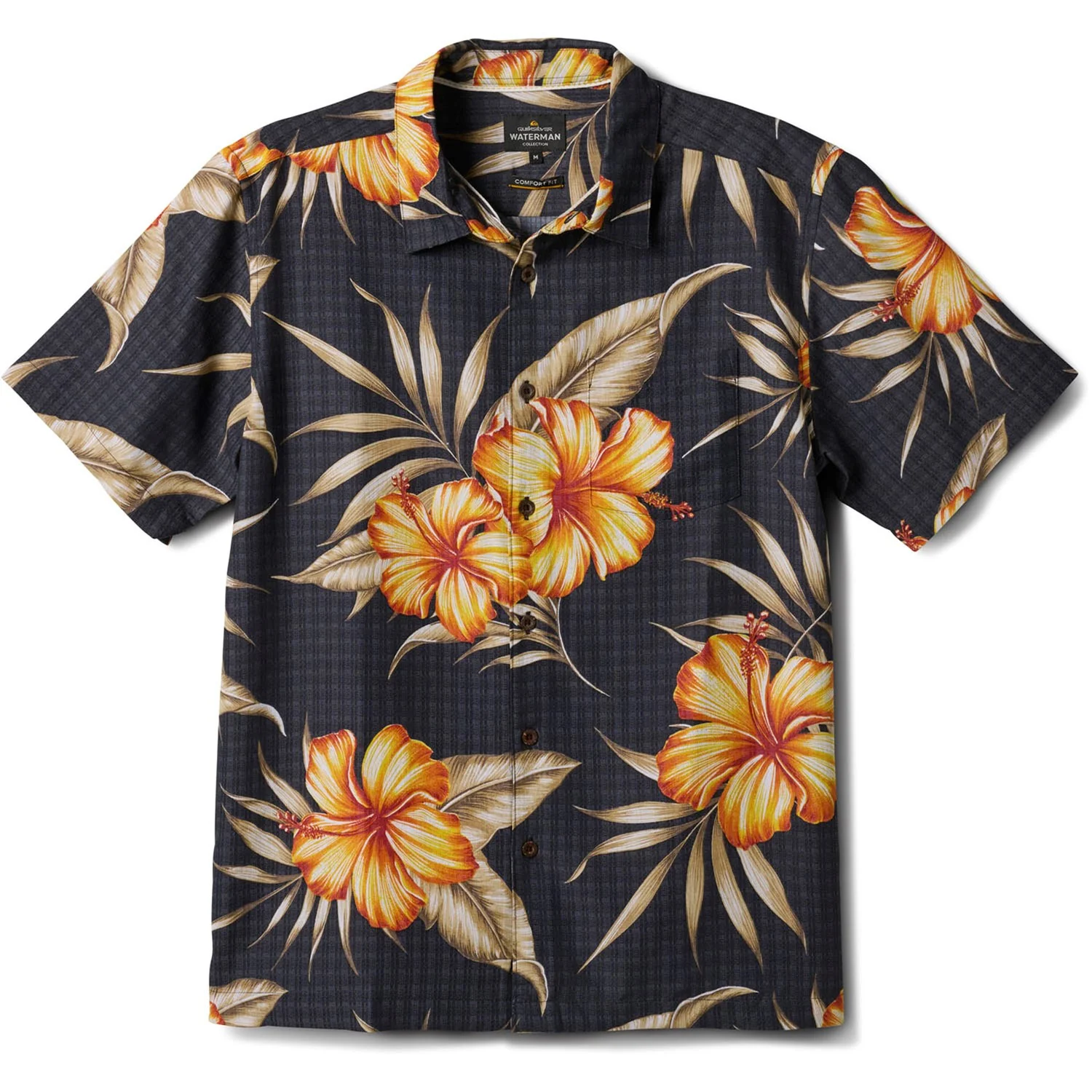 Quiksilver - Mens Tropical Dream Short Sleeve Woven Shirt - Image 2