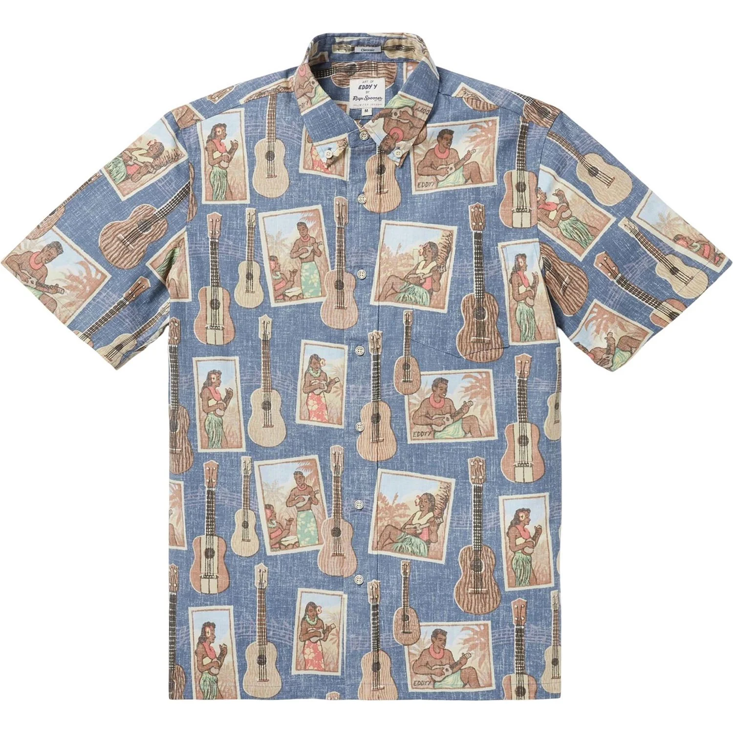 Reyn Spooner - Mens Strummer'S Paradise Button Front Shirt - Image 3
