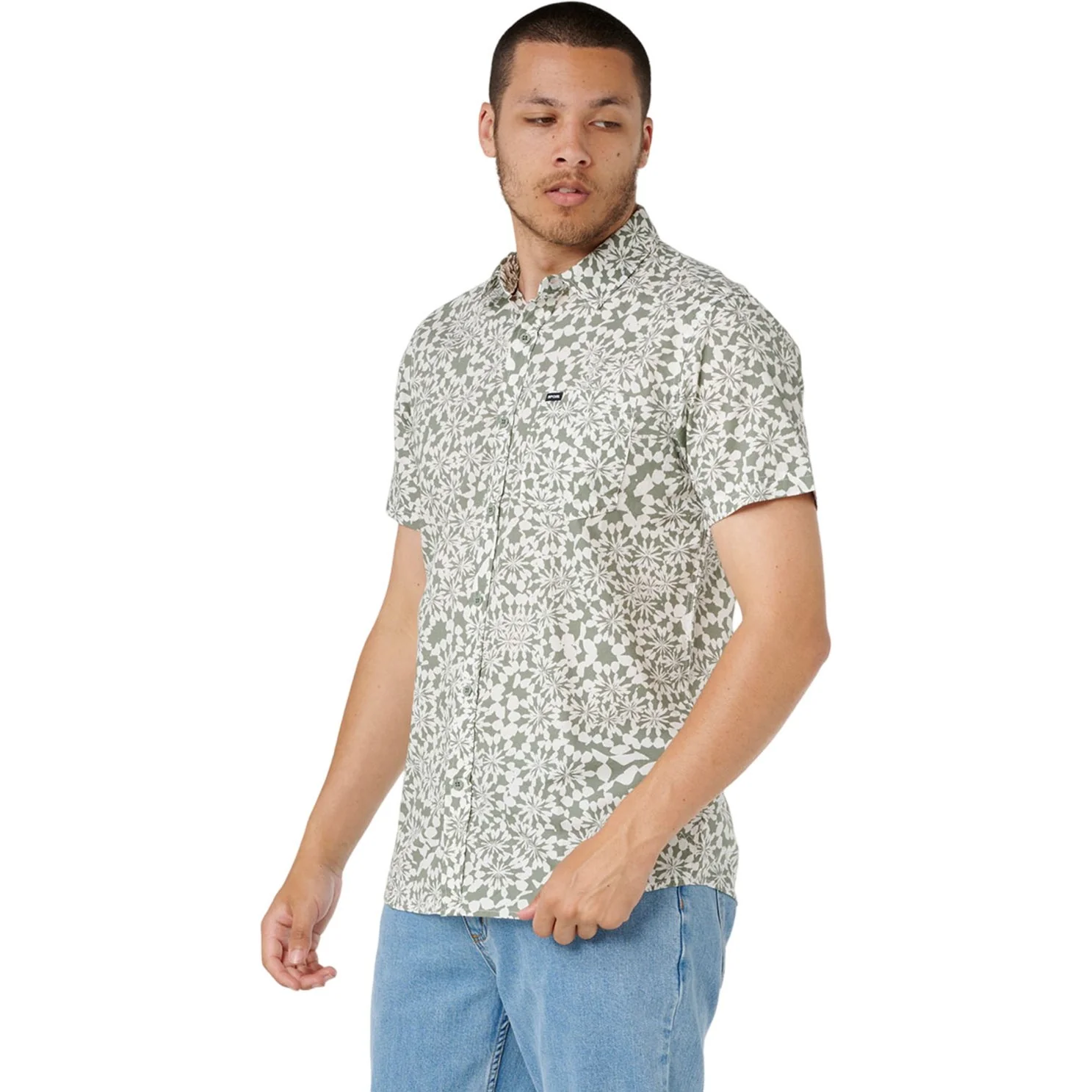 Rip Curl - Men Cobblestone Short Sleeve Shirt - Image 3