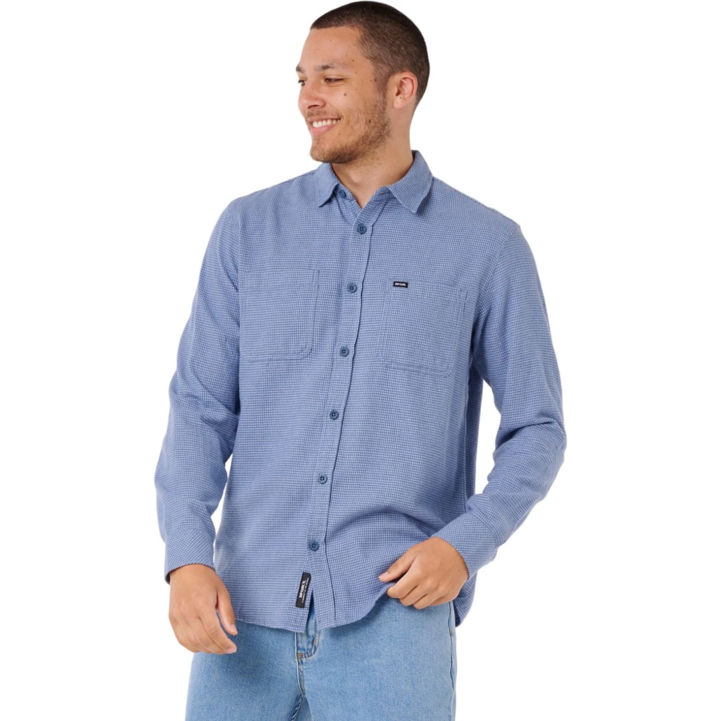Rip Curl - Men Dog Beach Flannel Long Sleeve Shirt