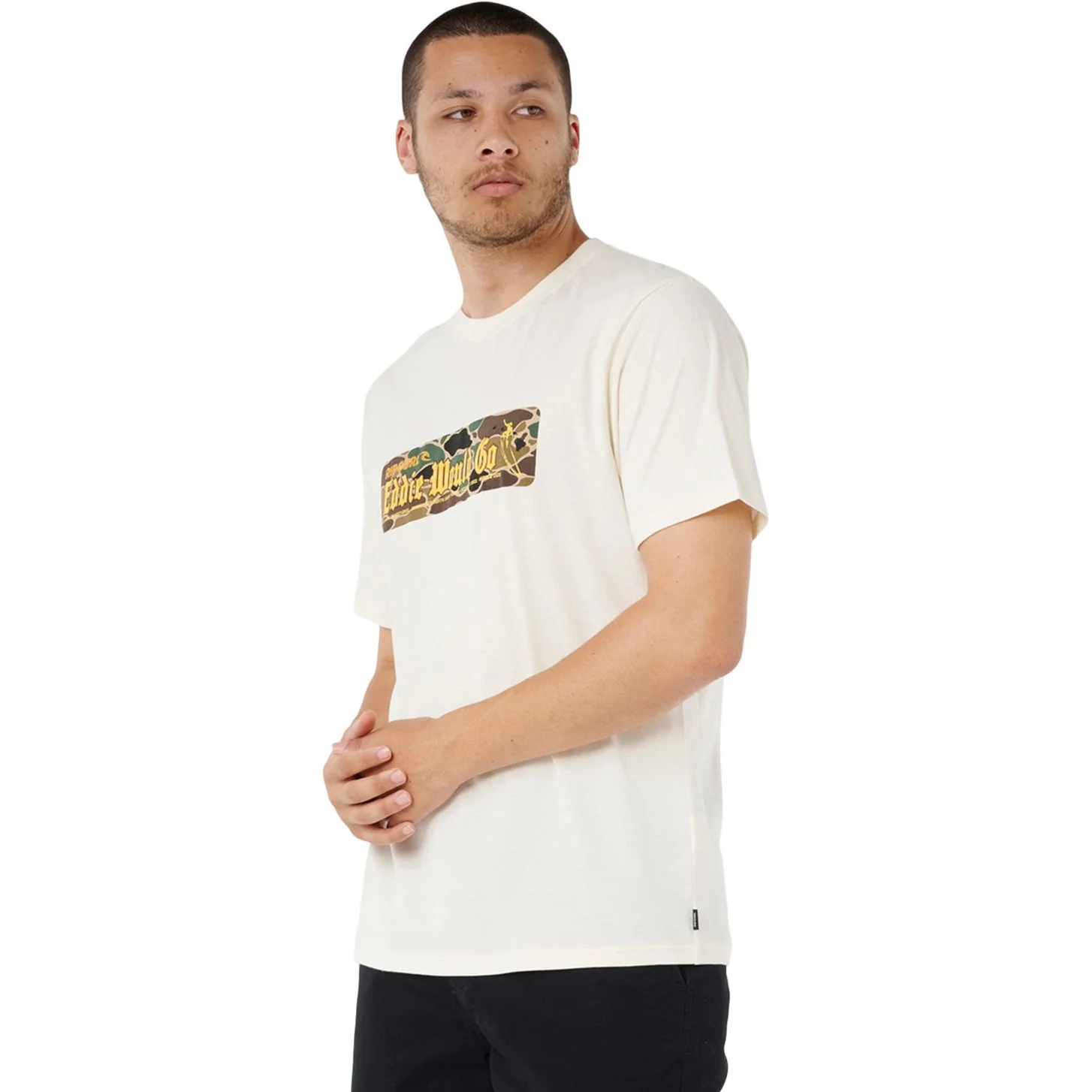 Rip Curl - Men East West Group Sticker Short Sleeve T-shirt - Image 2