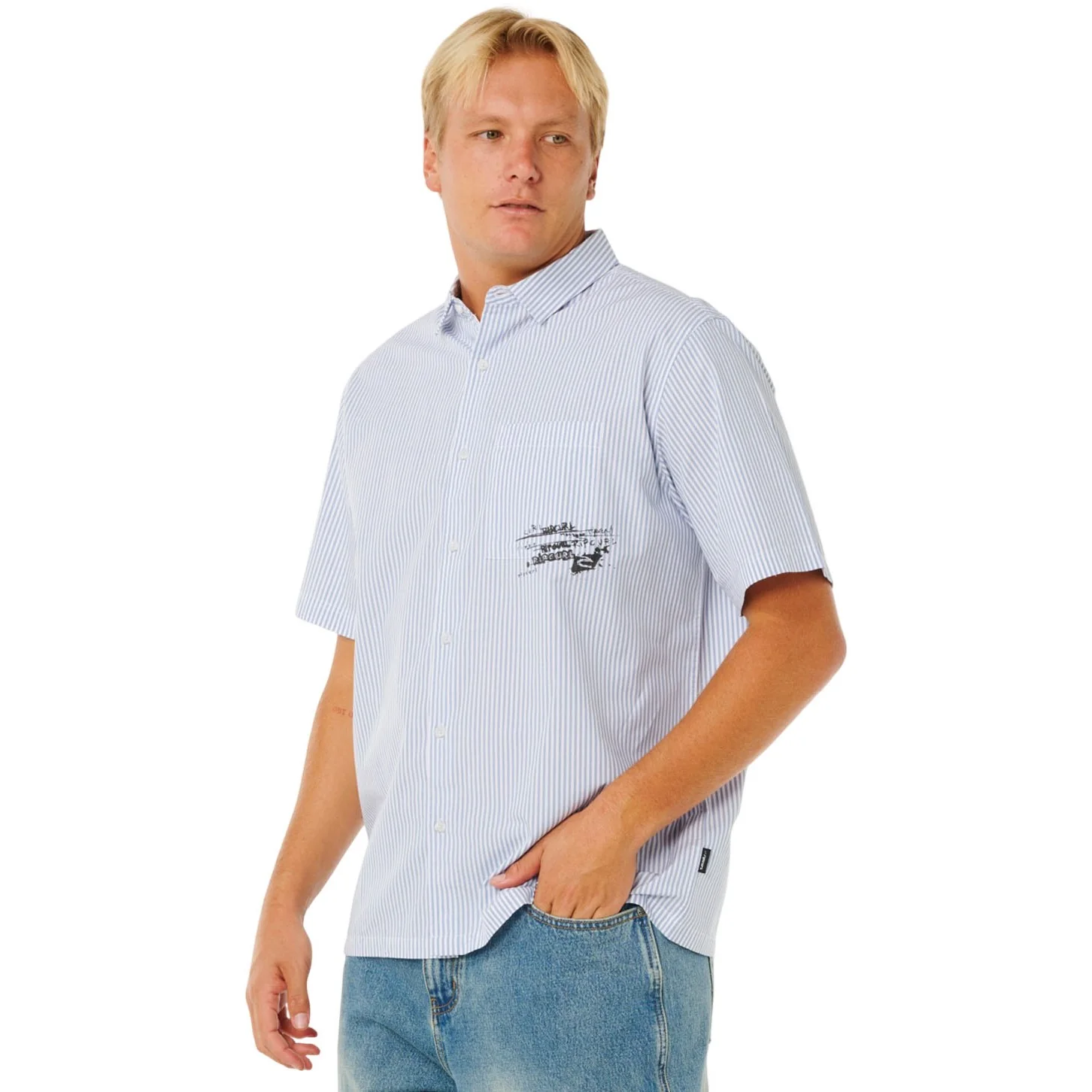 Rip Curl - Men Inner Visions Short Sleeve Shirt - Image 4