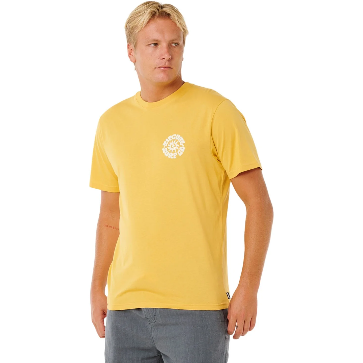 Rip Curl - Men Pacific Rinse Circle Short Sleeve T-shirt - Image 4