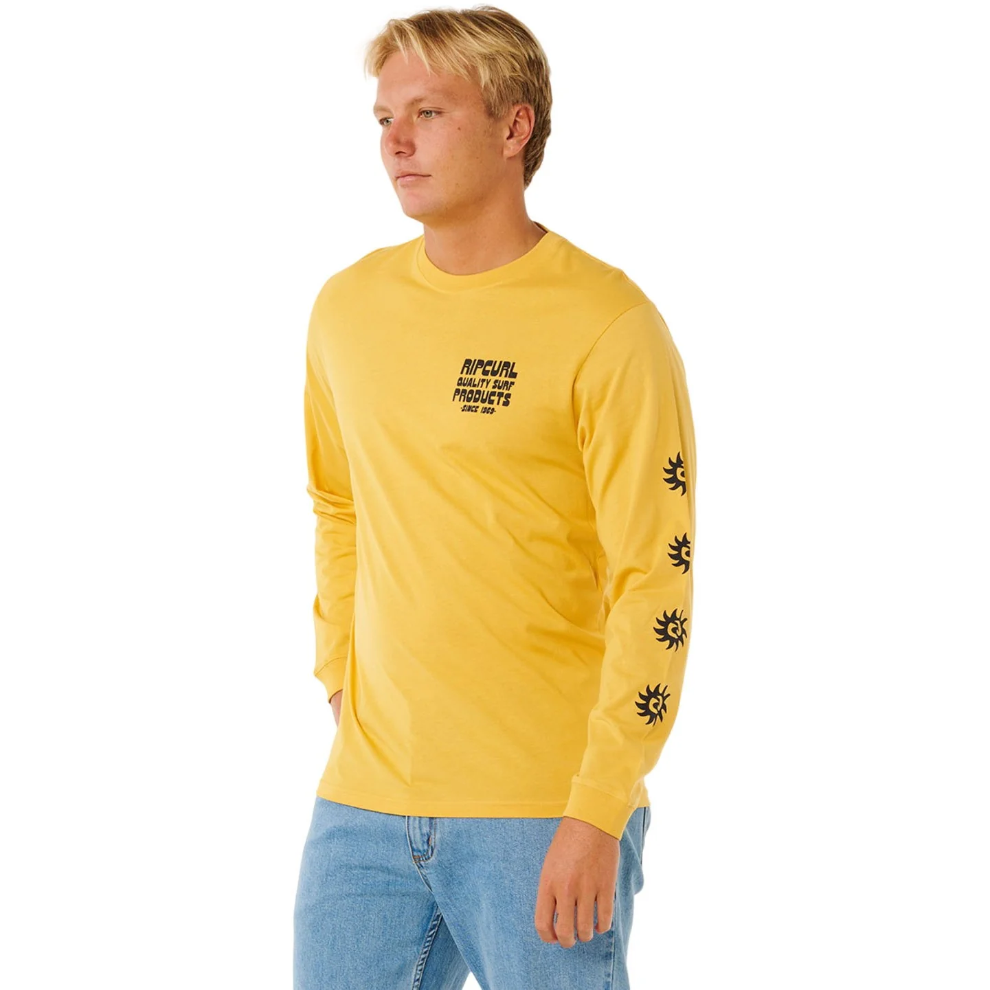 Rip Curl - Men Pacific Rinse Long Sleeve T-shirt - Image 3