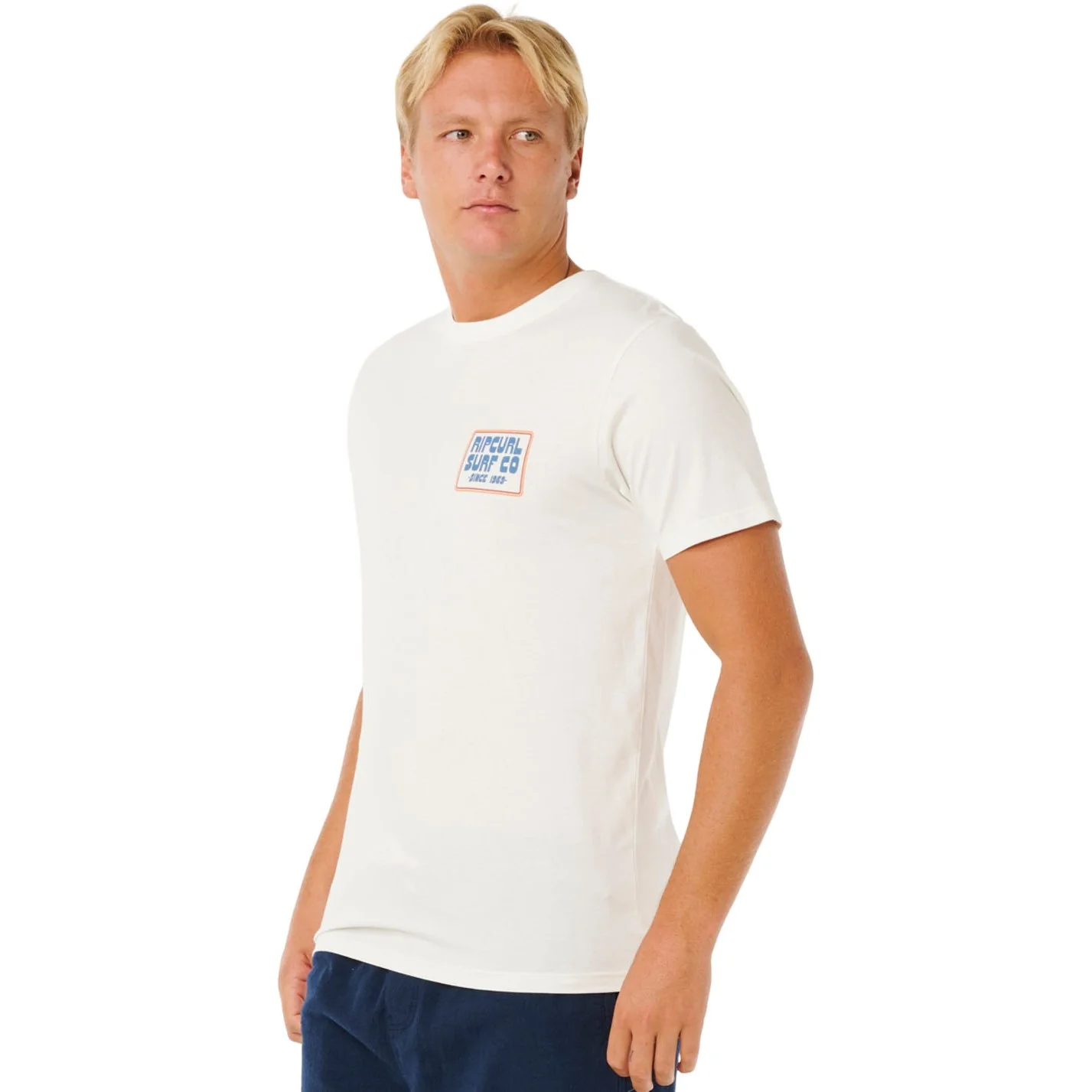 Rip Curl - Men Pacific Rinse Sunrise Short Sleeve T-shirt - Image 2