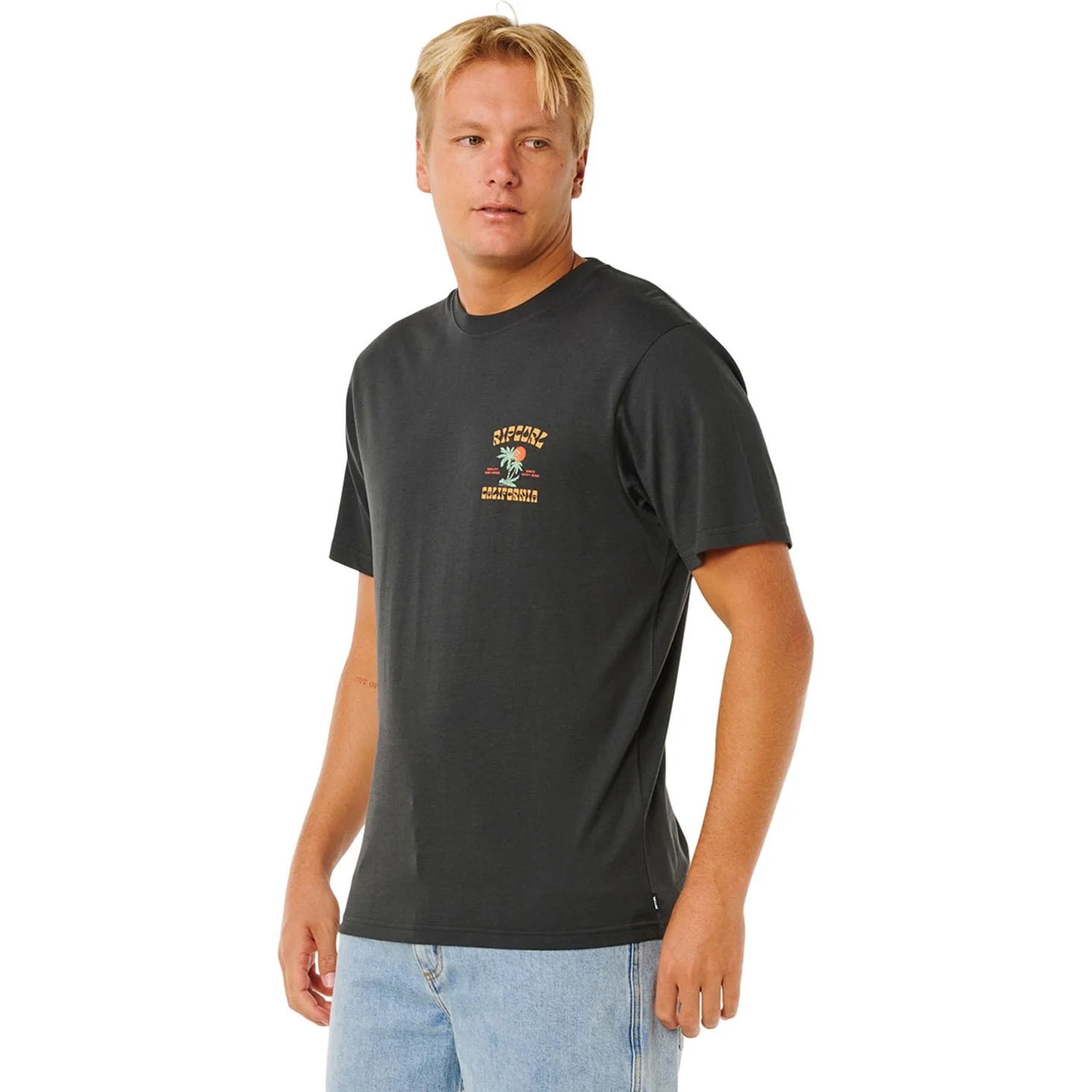 Rip Curl - Men Two Palms Destination Short Sleeve T-shirt