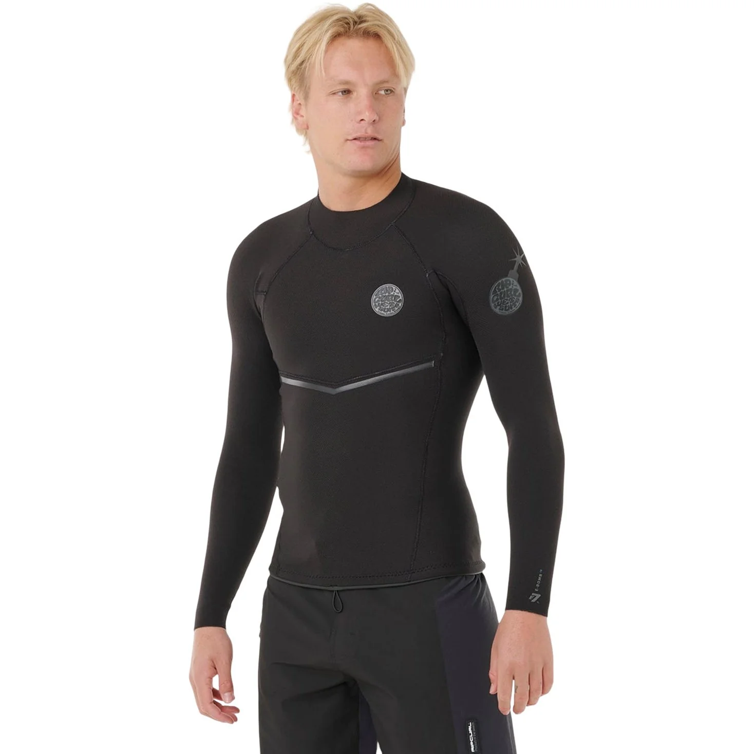 Rip Curl - Mens E Bomb 1.5Mm Long Sleeve Gb Jacket - Image 2