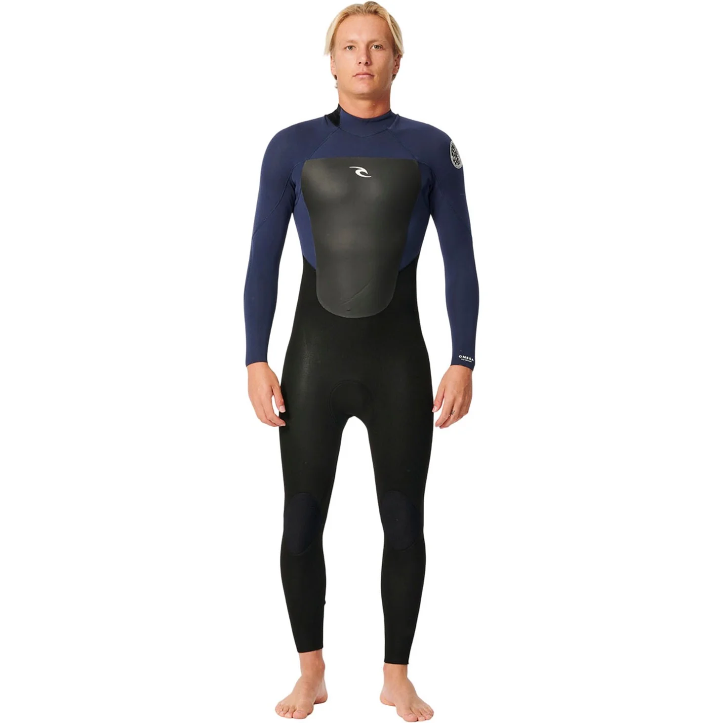 Rip Curl - Mens Omega 4/3Mm Back Zip Steamer Fullsuit - Image 3