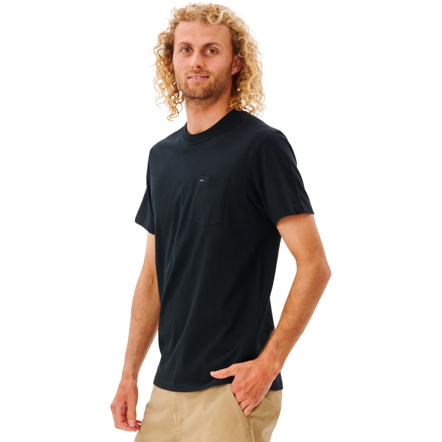 Rip Curl - Mens Plain Pocket T-Shirt - Image 5