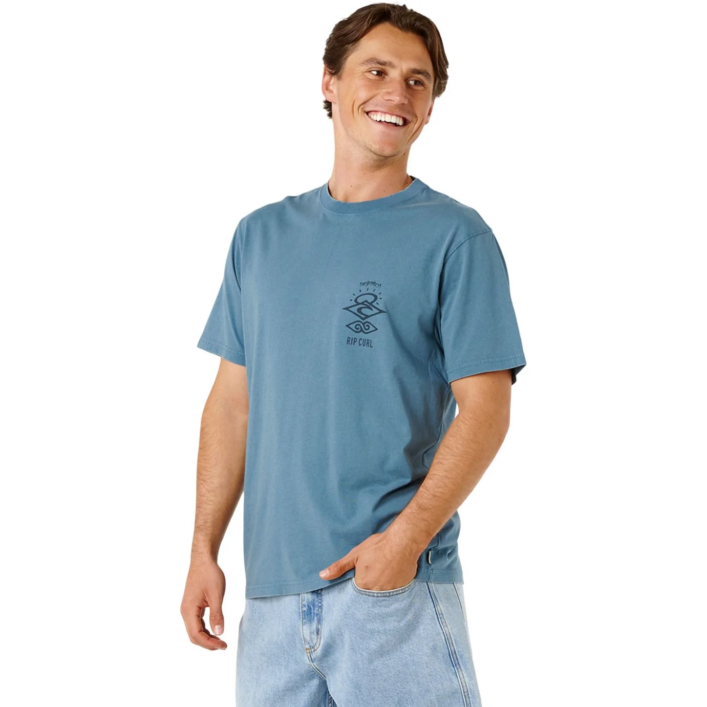 Rip Curl - Mens Search Icon Short Sleeve T-Shirt - Image 2