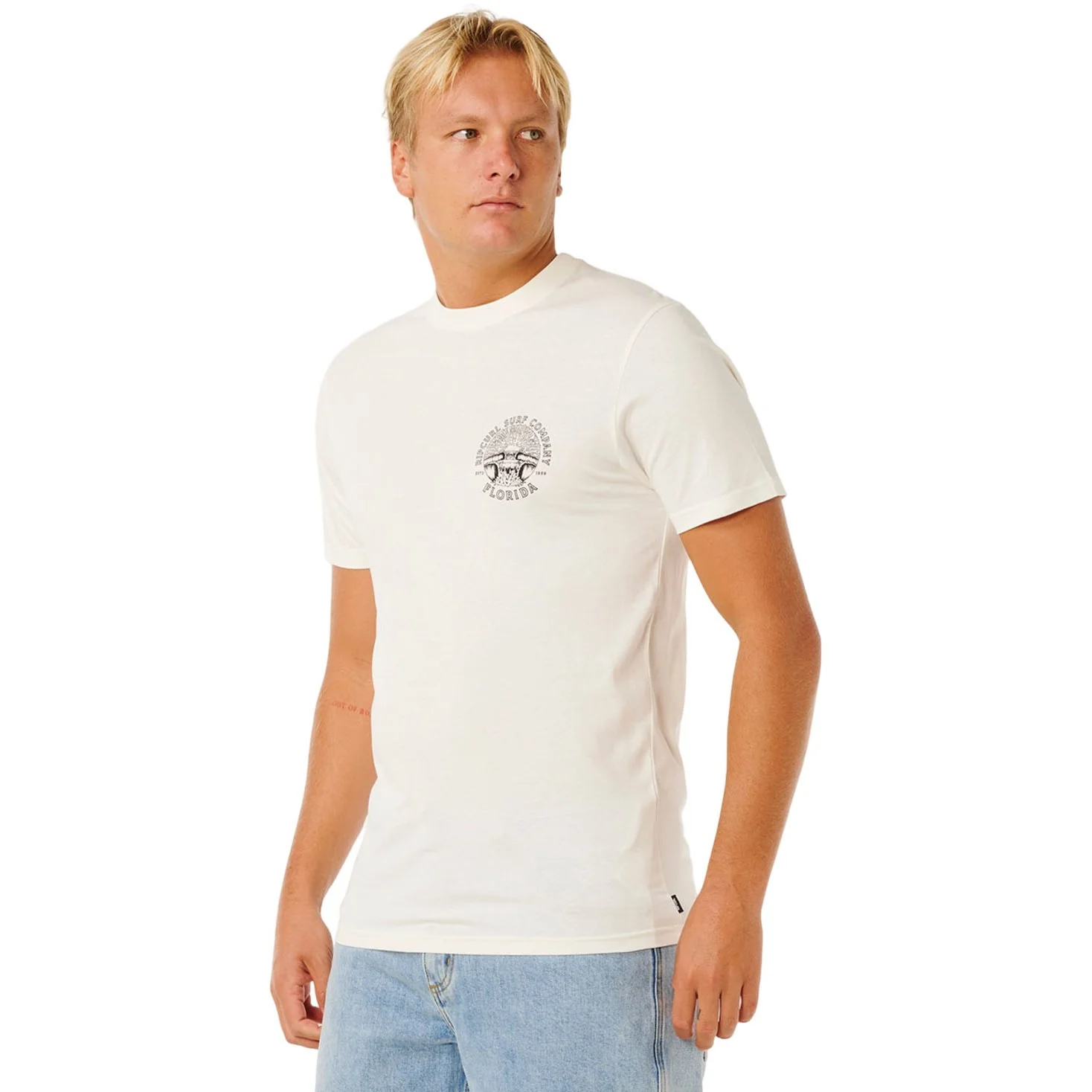 Rip Curl - Mens Sunrise Desto Short Sleeve T-Shirt - Image 3