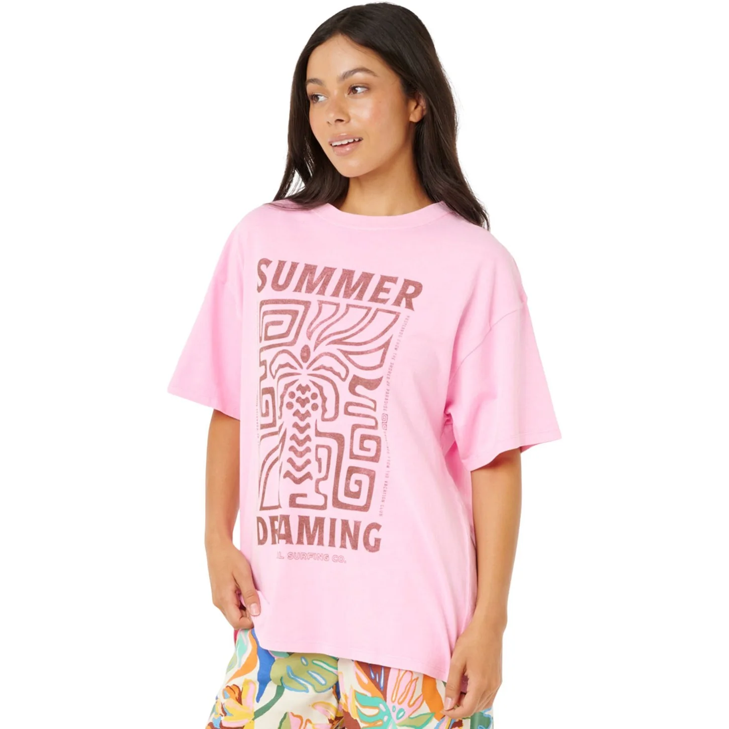 Rip Curl - Women Dreaming Heritage Short Sleeve T-shirt - Image 4