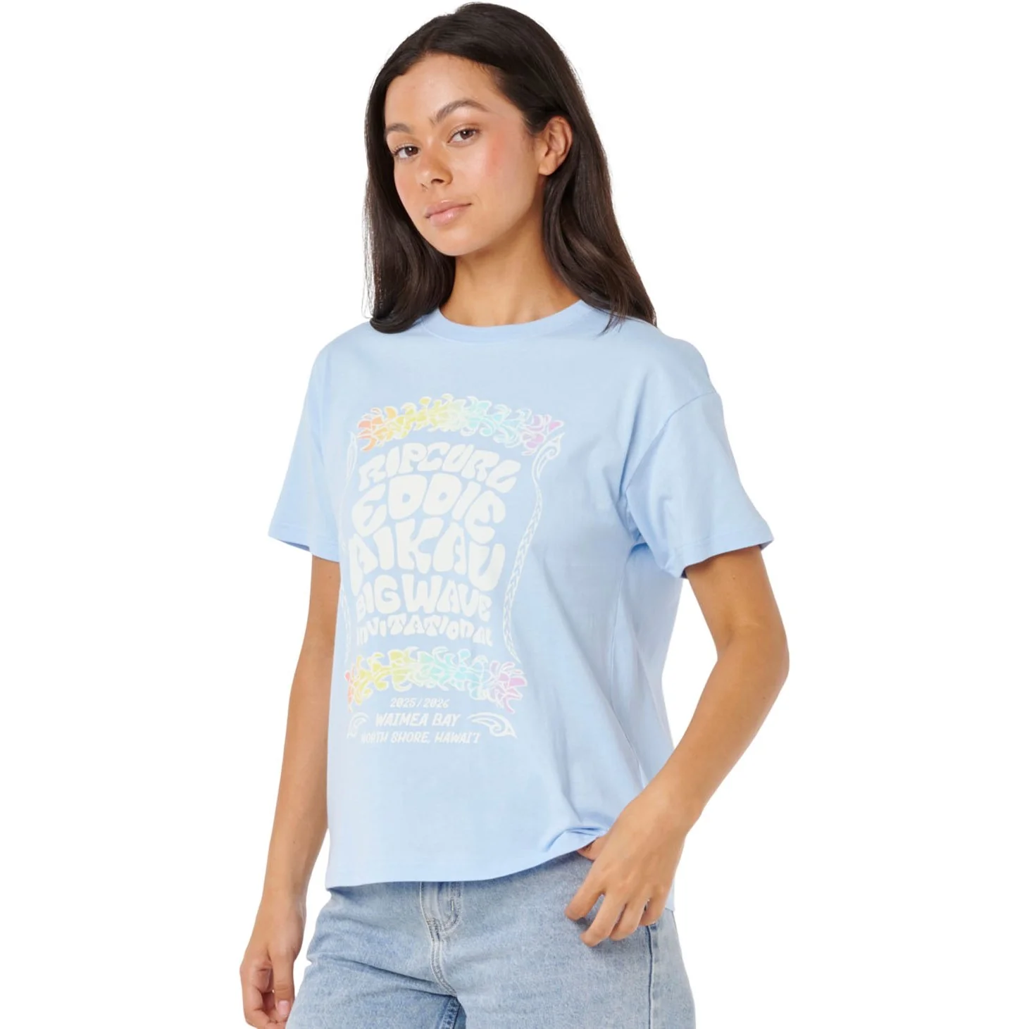 Rip Curl - Women East West Group Lei Lei Relaxed Short Sleeve T-shirt