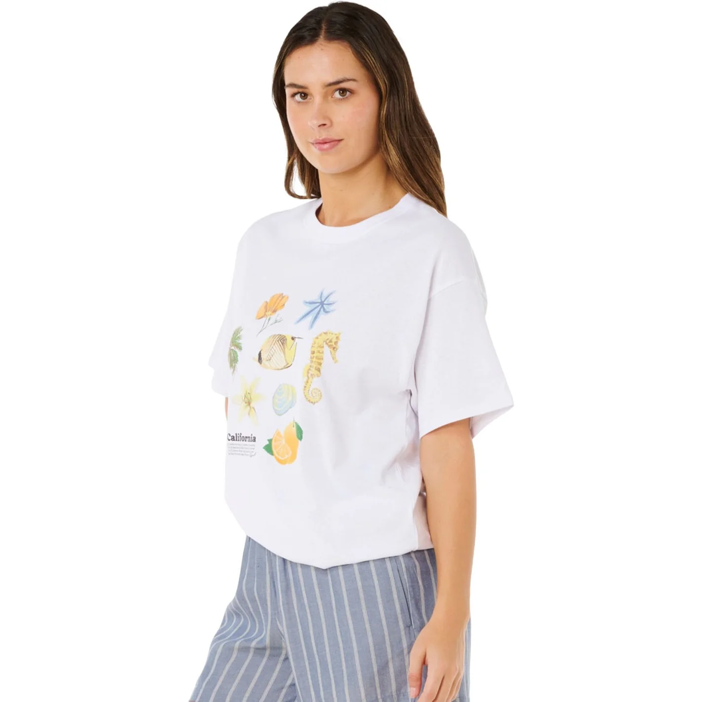 Rip Curl - Women Poolside Heritage Short Sleeve T-shirt - Image 2