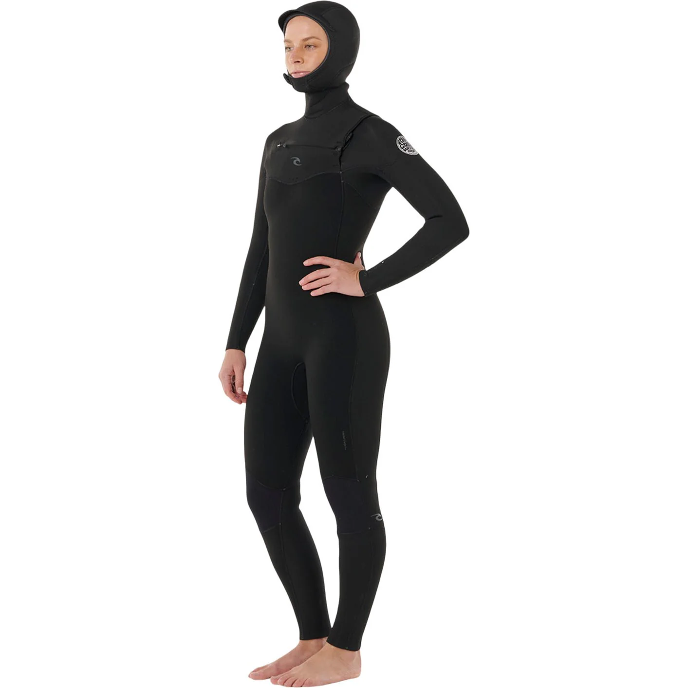 Rip Curl - Womens Dawn Patrol 5/4Mm Hooded Chest Zip Fullsuit