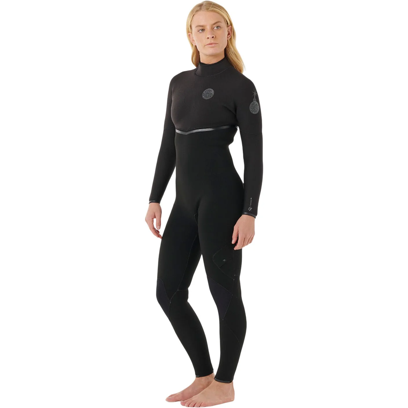 Rip Curl - Womens E-Bomb Back Zip 4/3Mm Fullsuit - Image 3