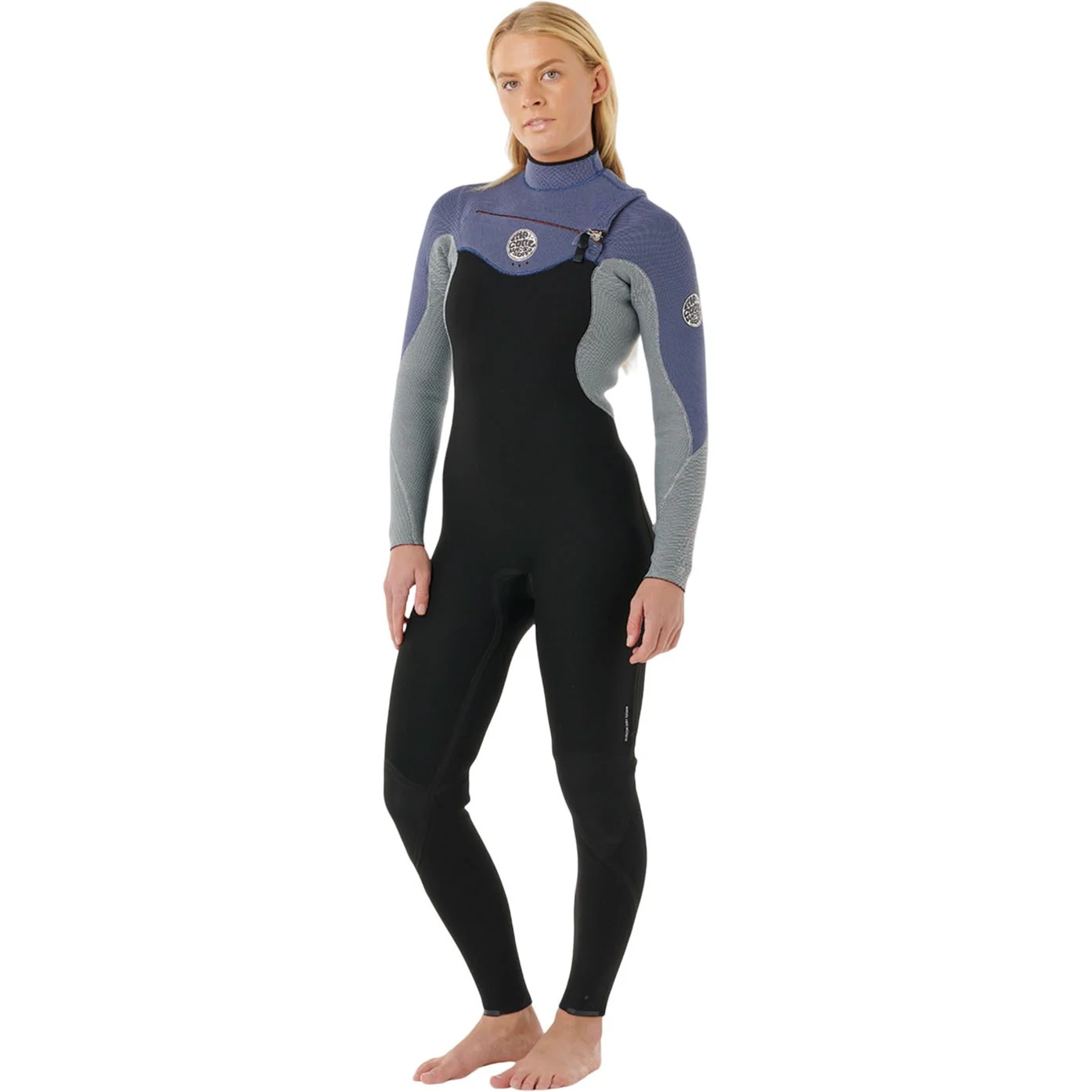 Rip Curl - Womens Flashbomb Chest Zip 4/3Mm Fullsuit - Image 3