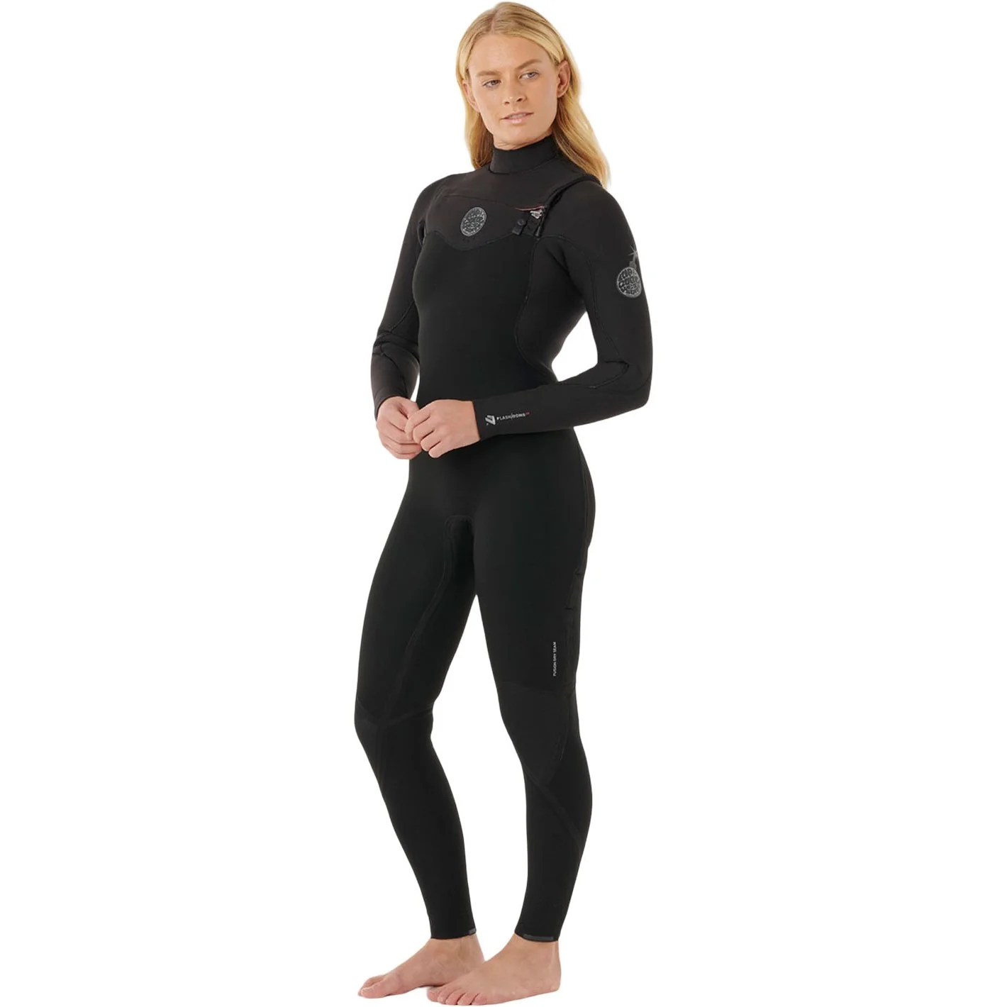 Rip Curl - Womens Flashbomb Chest Zip 4/3Mm Fullsuit - Image 4