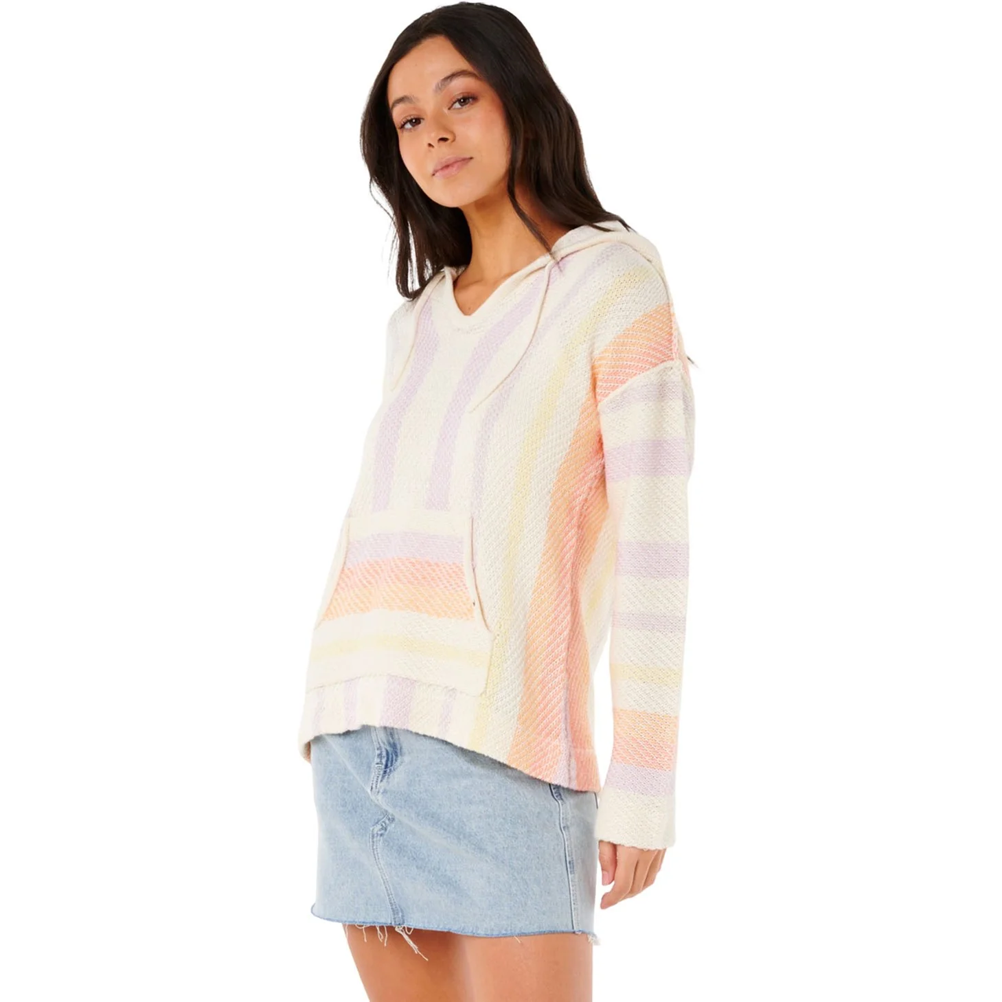 Rip Curl - Womens Neon Isles Knit Poncho - Image 2