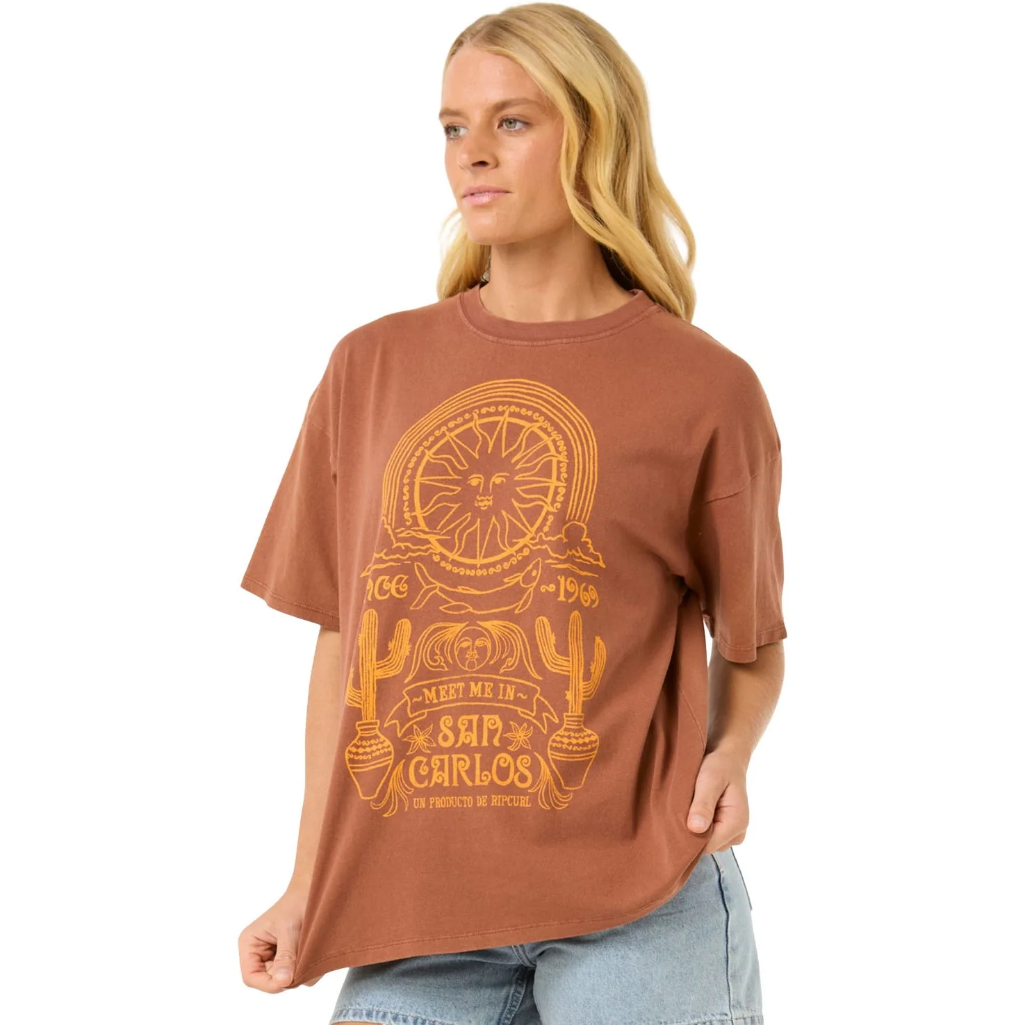 Rip Curl - Womens San Carlos Heritage T-Shirt - Image 2