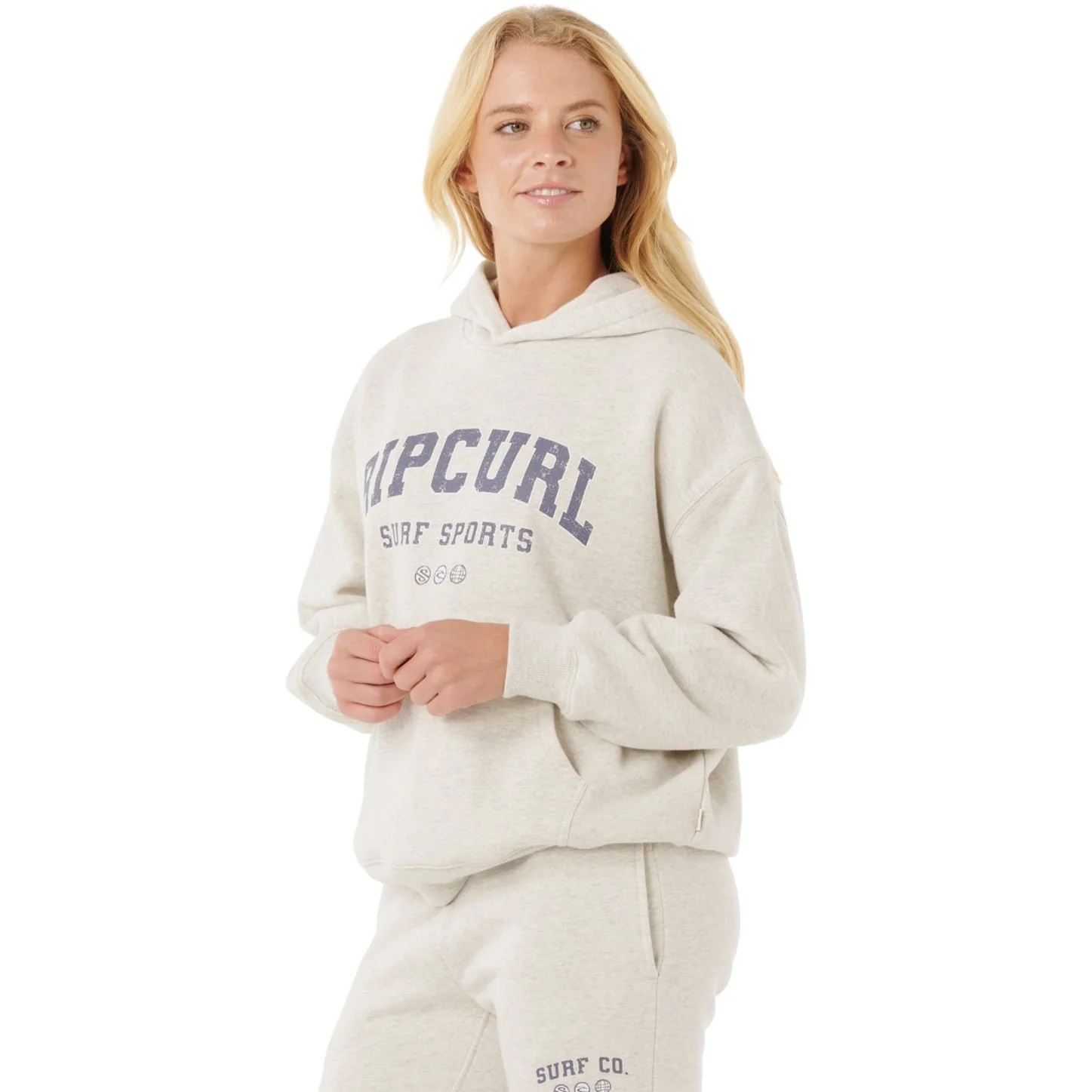 Rip Curl - Womens Varsity Sports Oversized Hood - Image 2