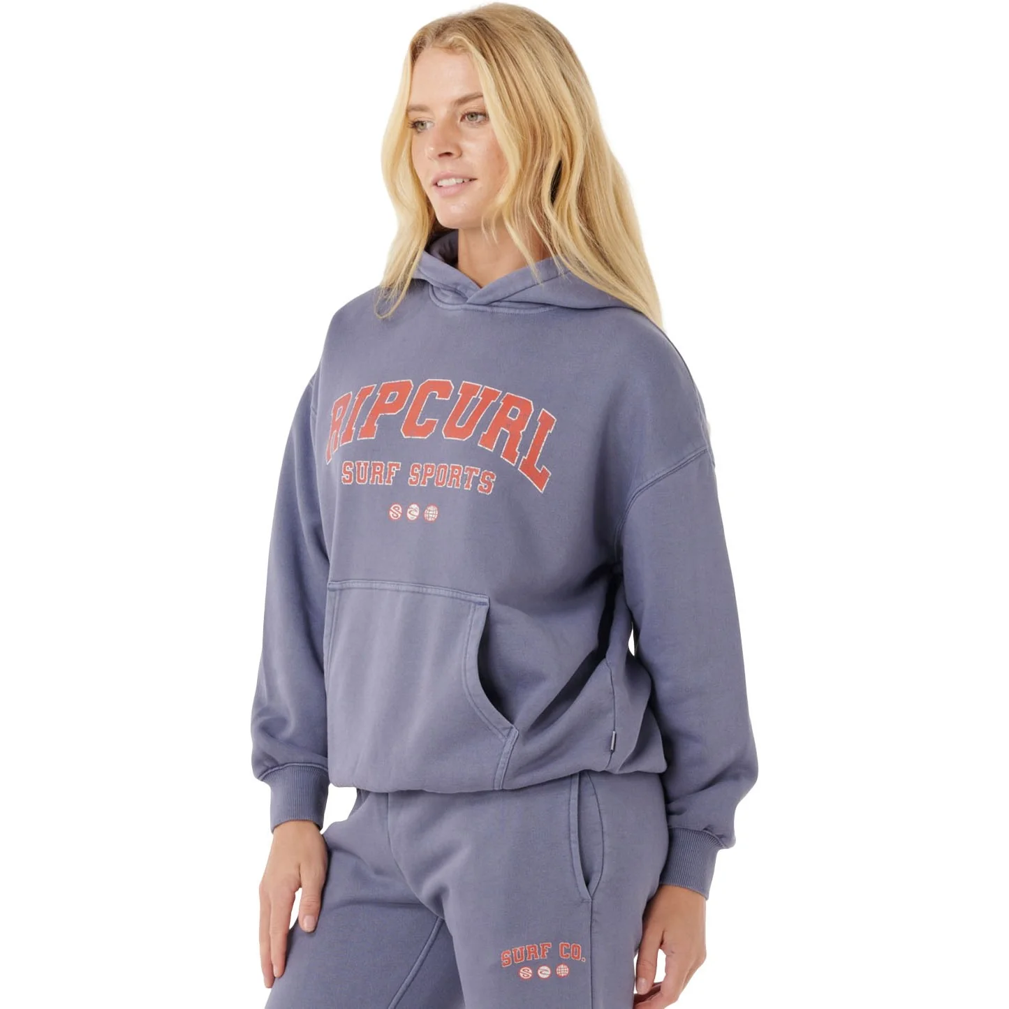 Rip Curl - Womens Varsity Sports Oversized Hood - Image 3