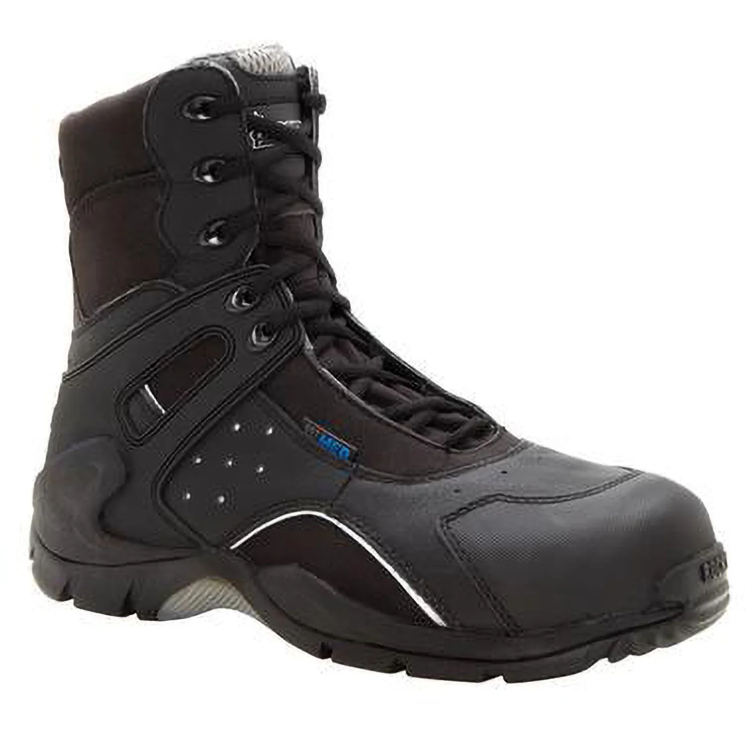 Rocky - Mens 1St Med Carbon Fiber Toe Puncture-Resistant Side-Zip Waterproof Public Service Boot - Image 3