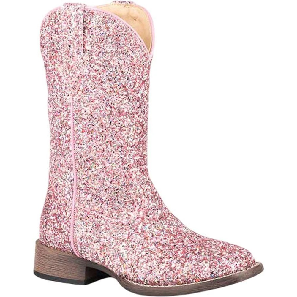 Roper - Big Kids Glitter Galore Western Boot - Image 2