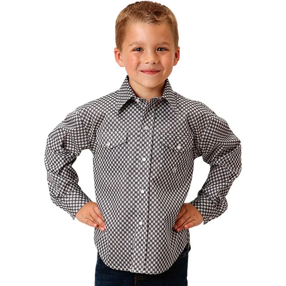 Roper - Boys Long Sleeve Western Shirt
