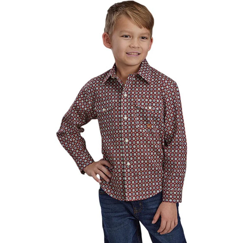 Roper - Boys Long Sleeve Western Shirt