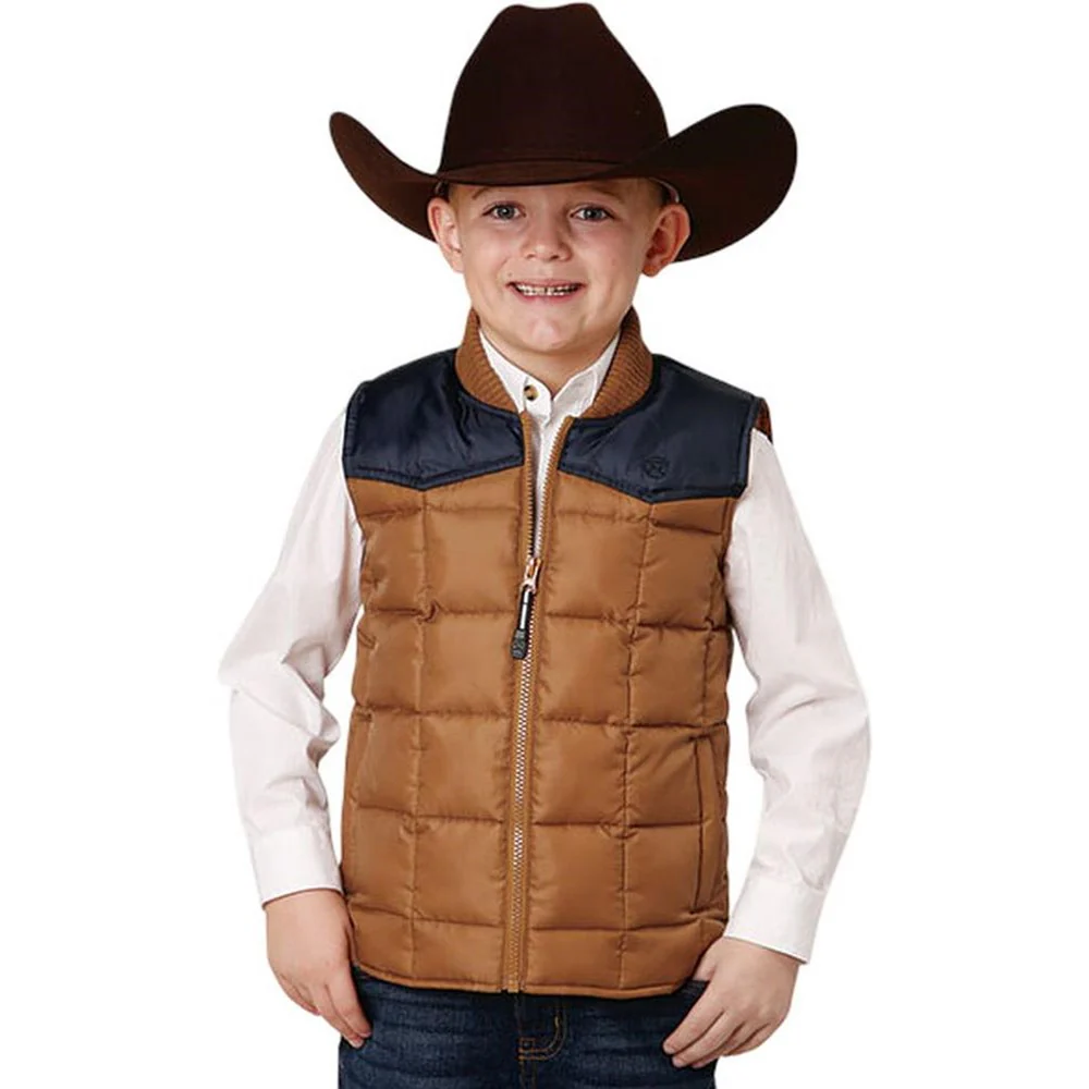 Roper - Boys Micro Fleece Pullover Jacket - Image 2