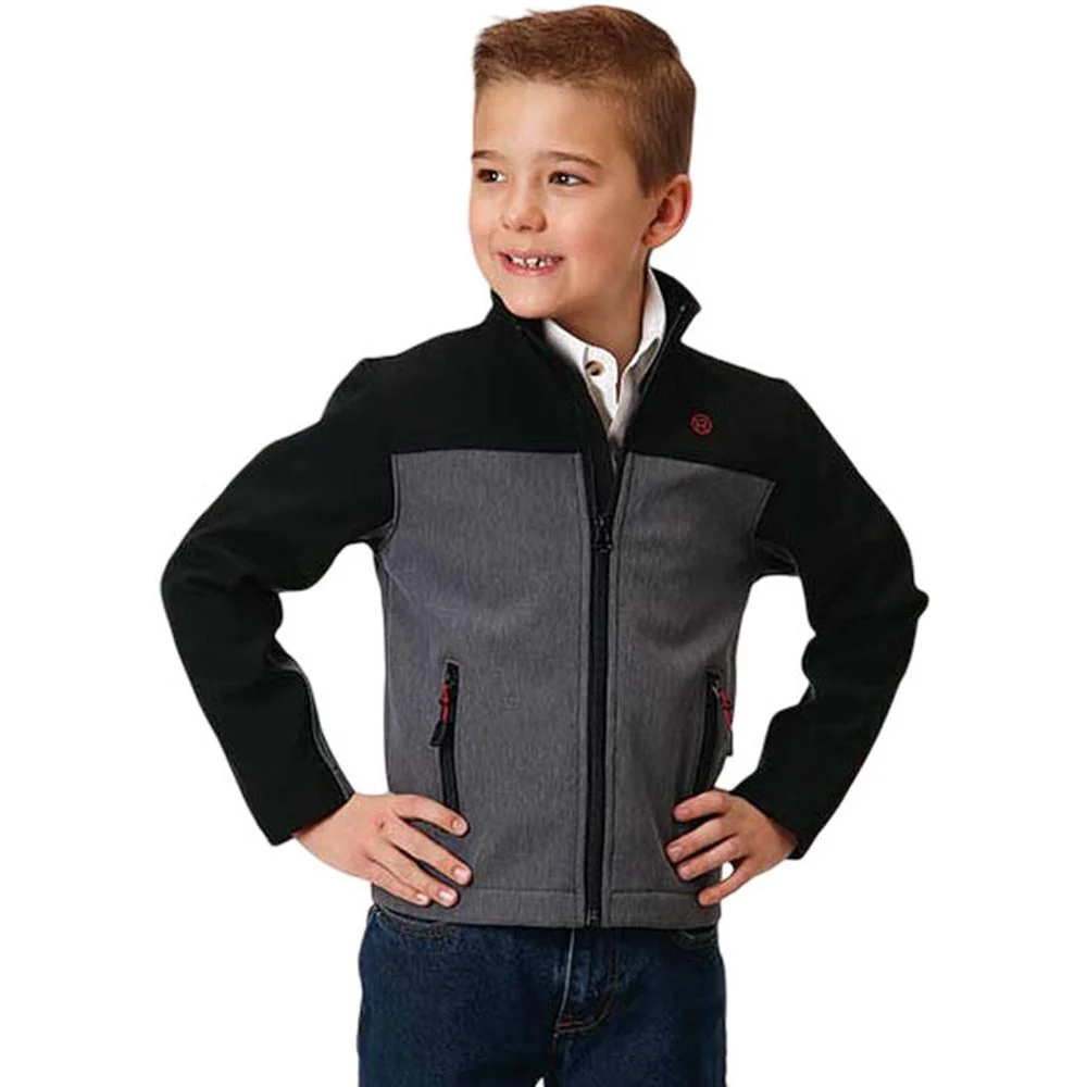 Roper - Boys Pieced Soft Shell Jacket - Image 2