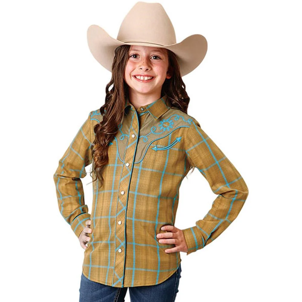 Roper - Girls Karman Special Styles Long Sleeve Western Shirt