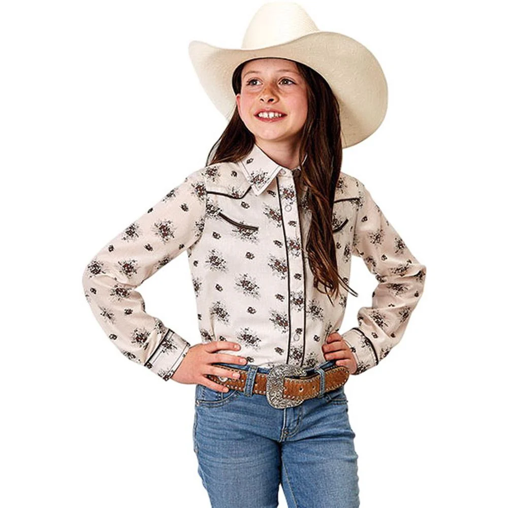 Roper - Girls Karman Special Styles Long Sleeve Western Shirt