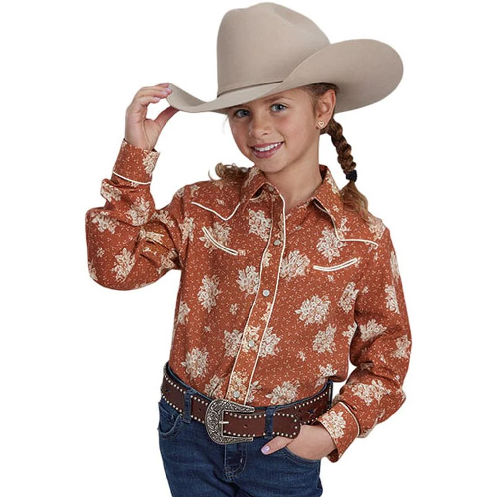 Roper - Girls Karman Special Styles Long Sleeve Western Shirt