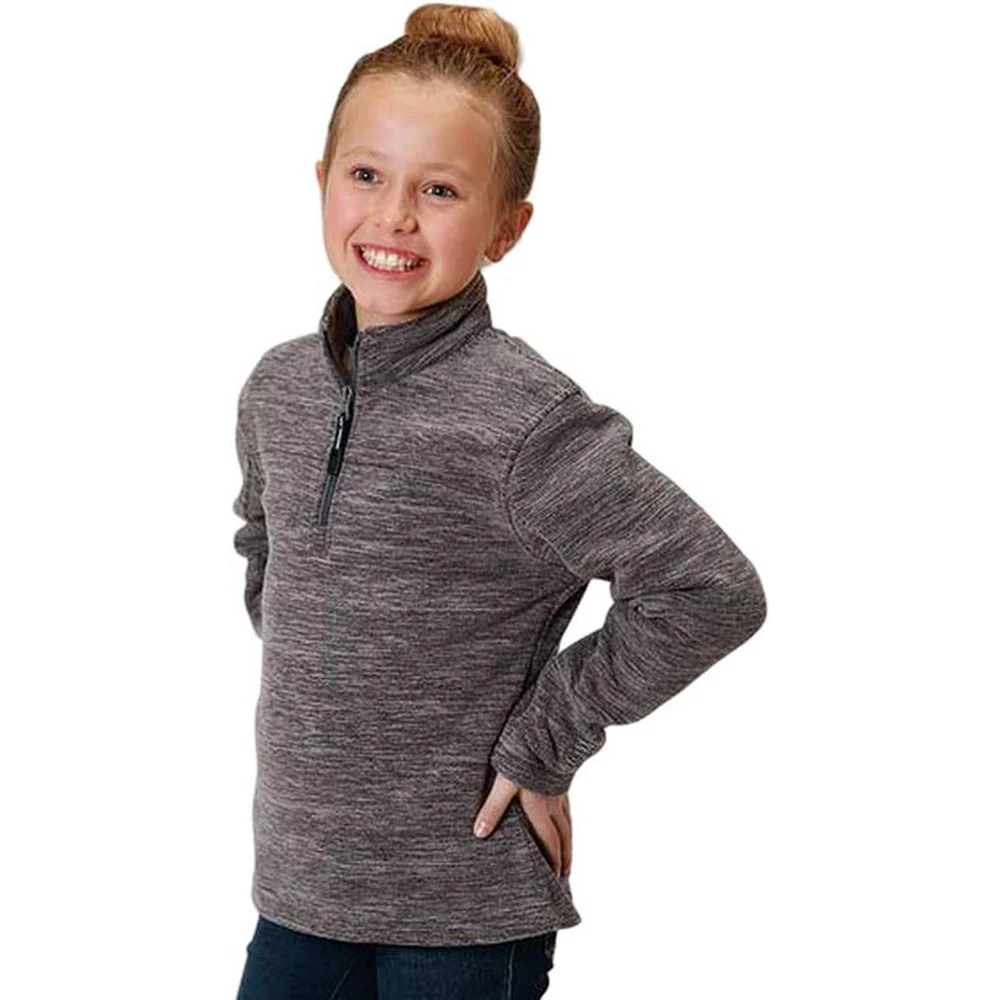Roper - Girls Micro Fleece Pullover - Image 2