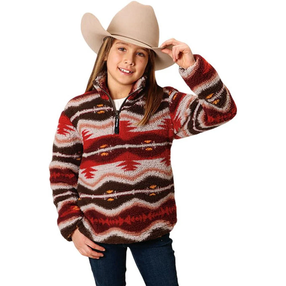 Roper - Girls Polar Fleece Pullover Outerwear - Image 2