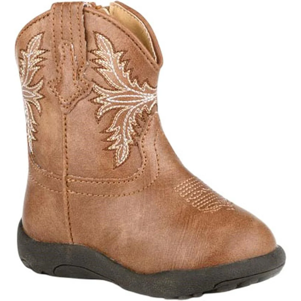Roper - Infants Cowbabies Luke Western Boot - Image 2