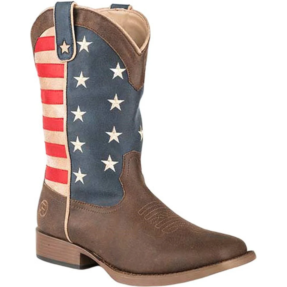 Roper - Little Kids American Patriot Western Boot