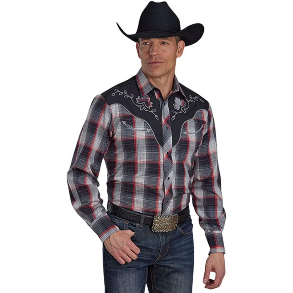 Roper - Men Western Style Long Sleeve Shirt - Image 2