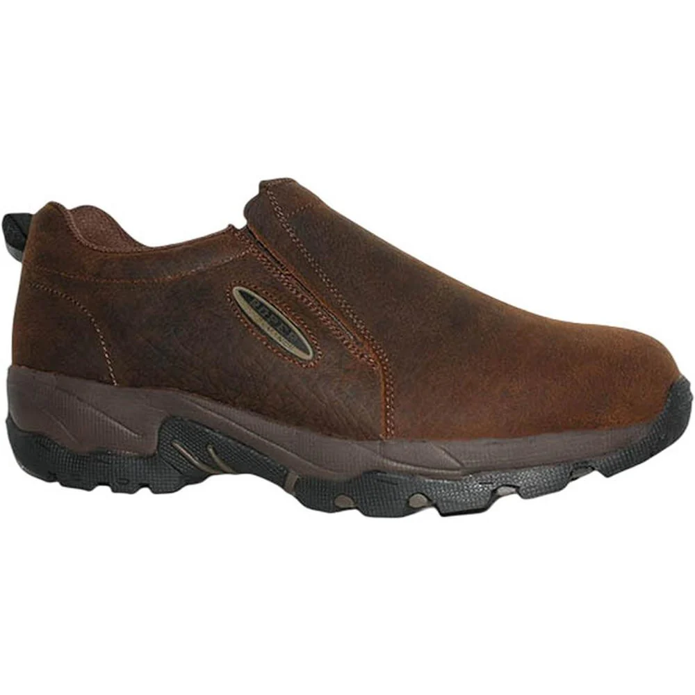 Roper - Mens Air Light Tumbled Leather Sport Slip-On