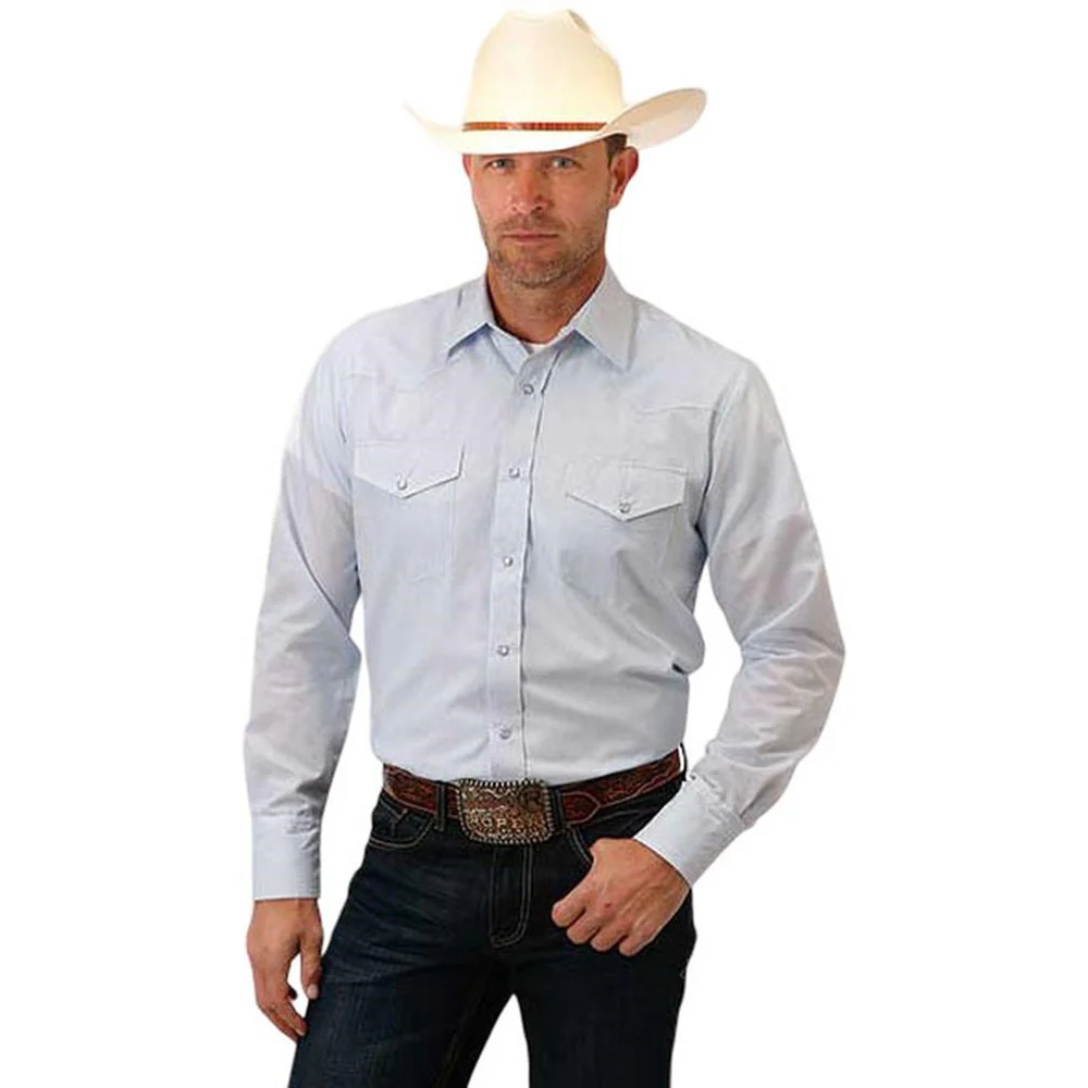 Roper - Mens Karman Classics Stripe Long Sleeve Western Shirt - Image 2
