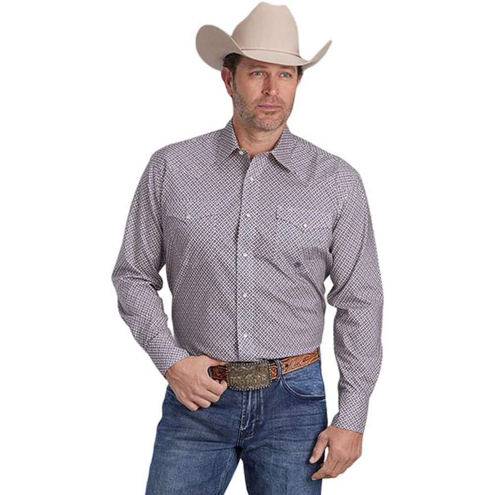 Roper - Mens Long Sleeve Shirt Amarillo Mirage Western